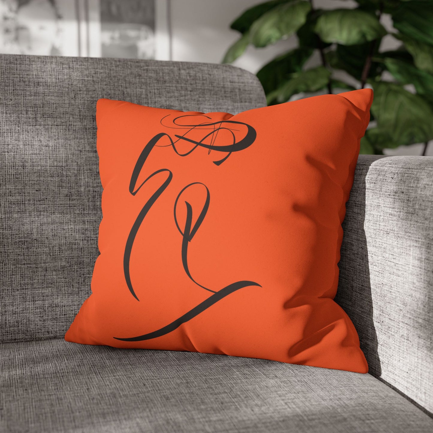 Copy of Square Pillowcase - Modern Art Portrait Watercolour Design