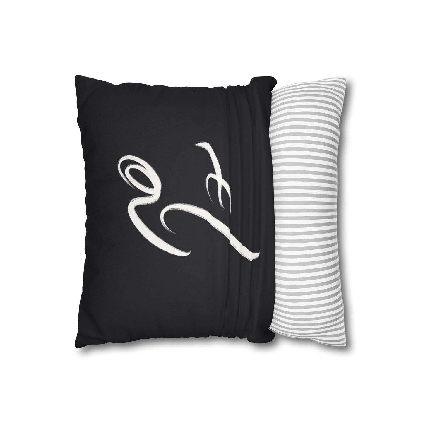 Square Pillowcase - Persian Calligraphy Modern Handwriting Design