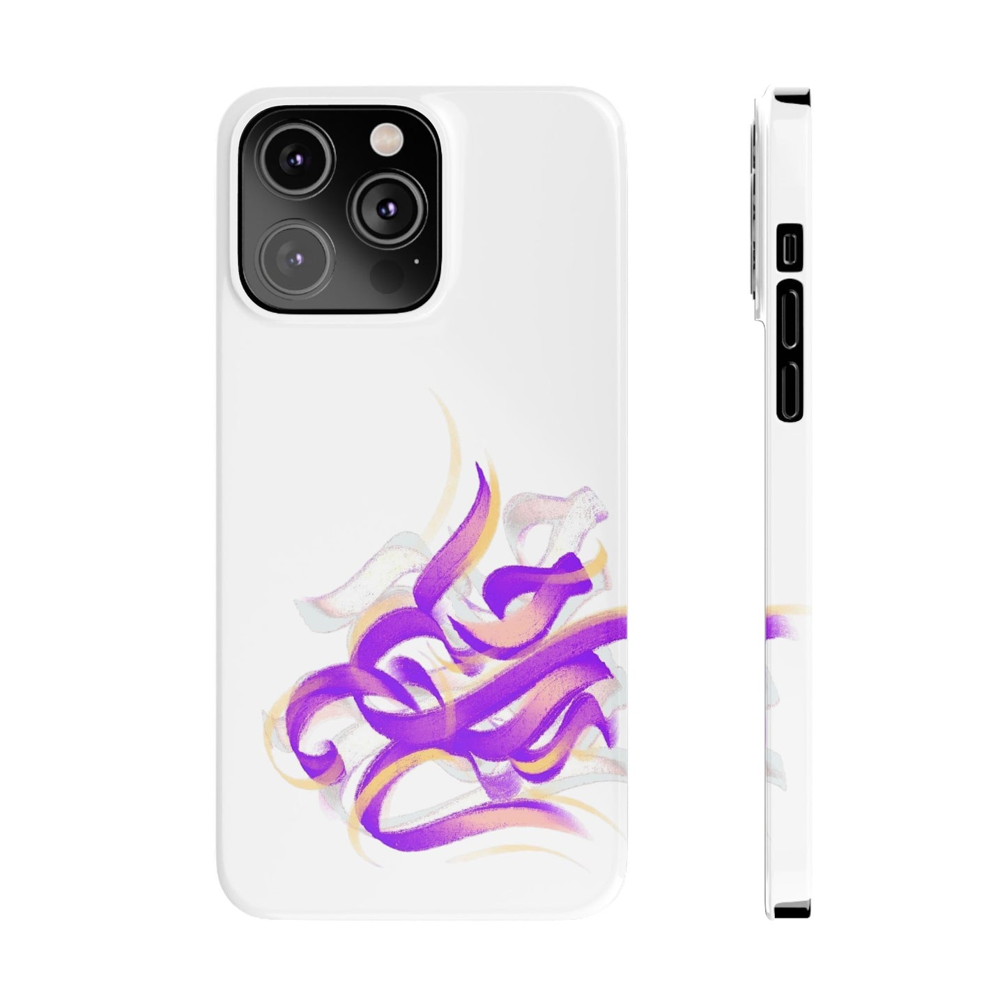 Copy of ' Modern Art Slim Phone Case-Lily
