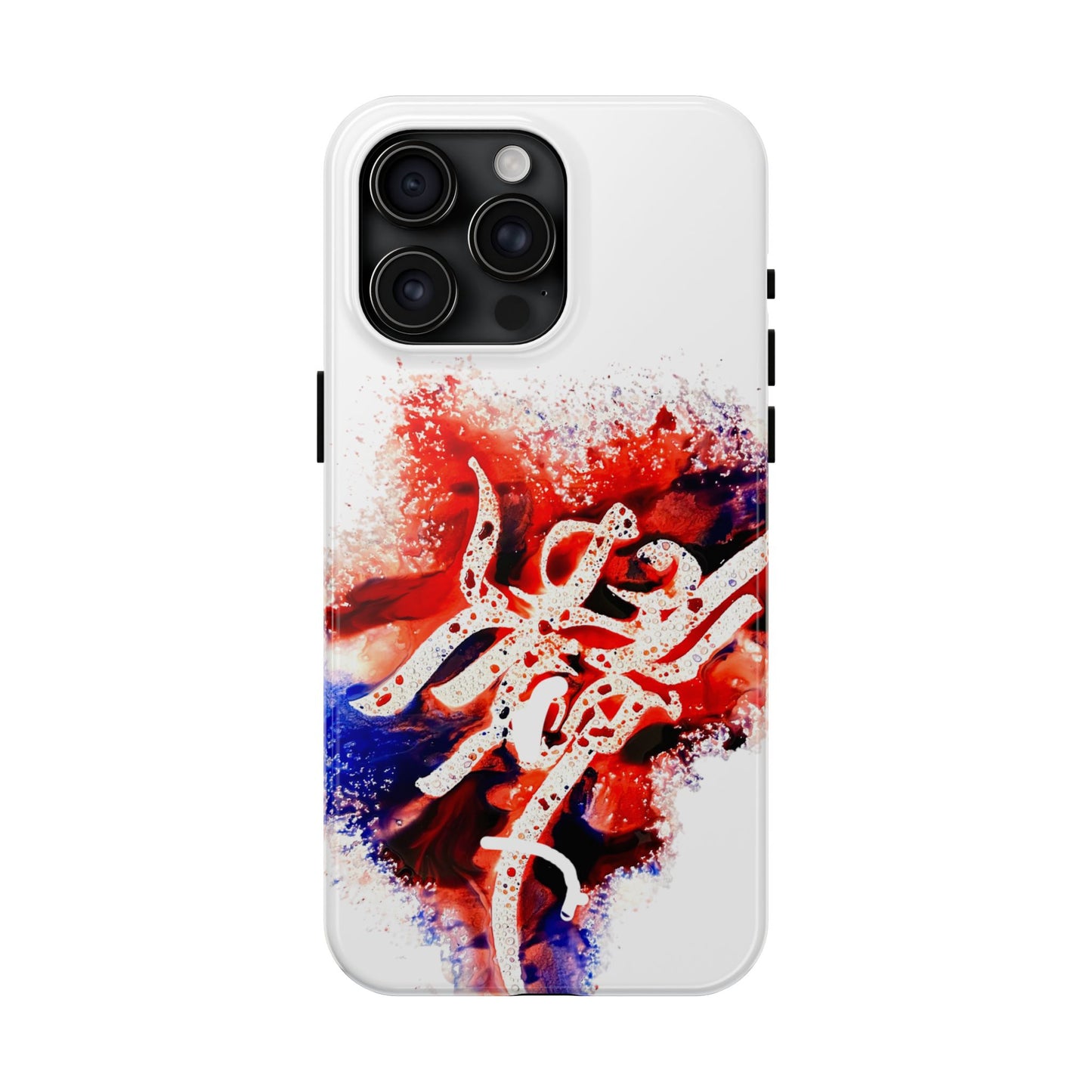 Candle Calligraphy Phone Case - Persian Art Inspired Beautiful Girl Design