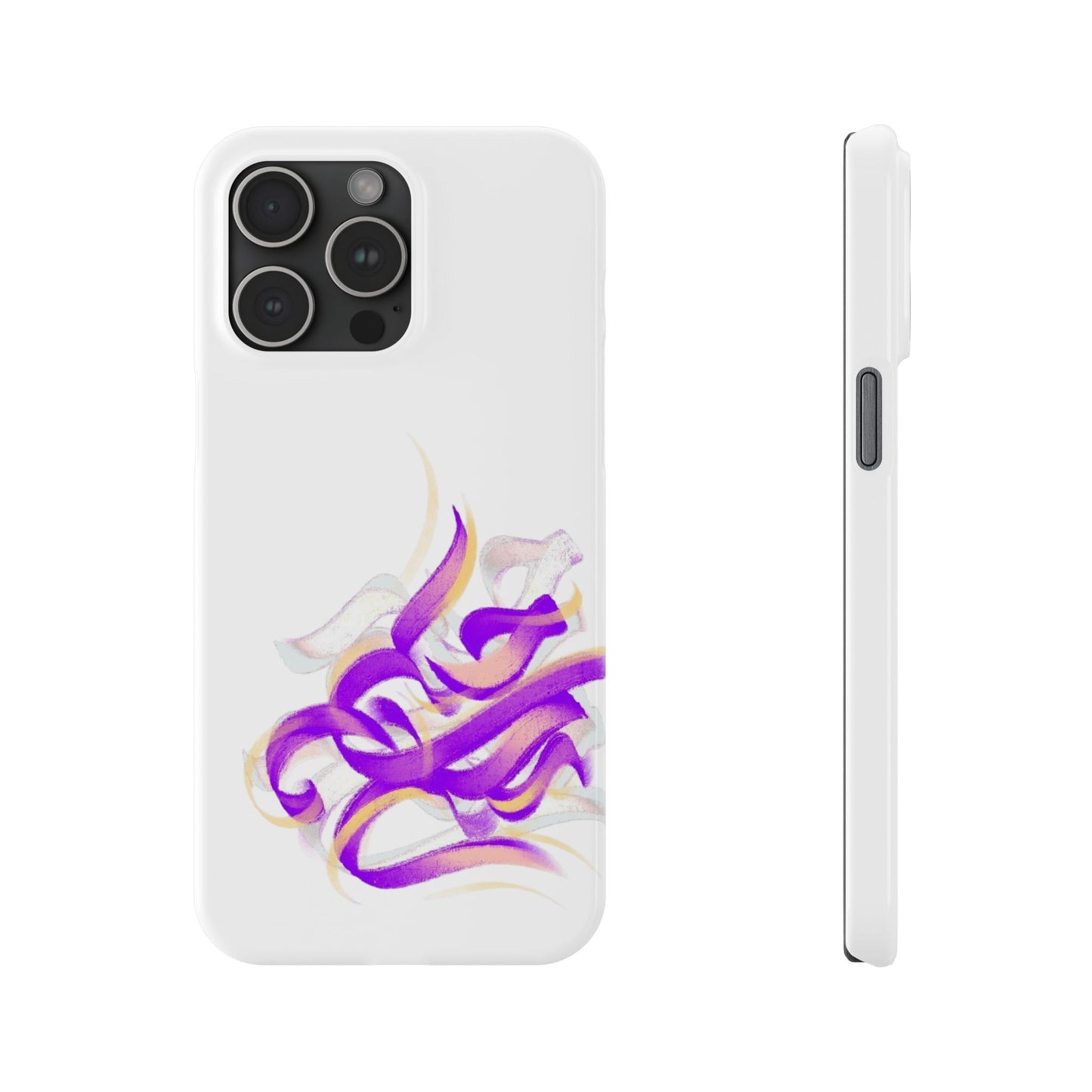 Copy of ' Modern Art Slim Phone Case-Lily