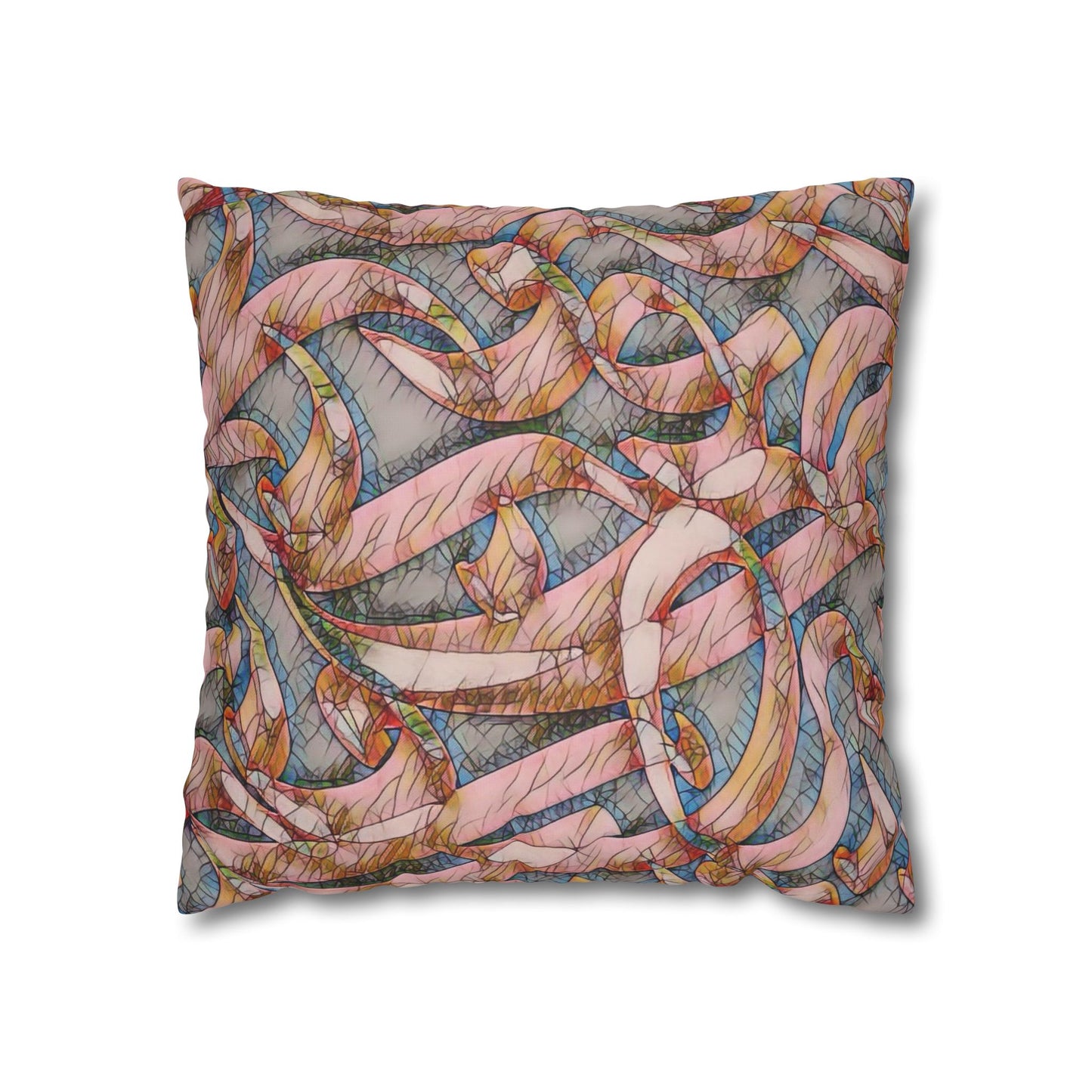 Copy of Pillowcase - Modern Art Portrait Watercolour Design