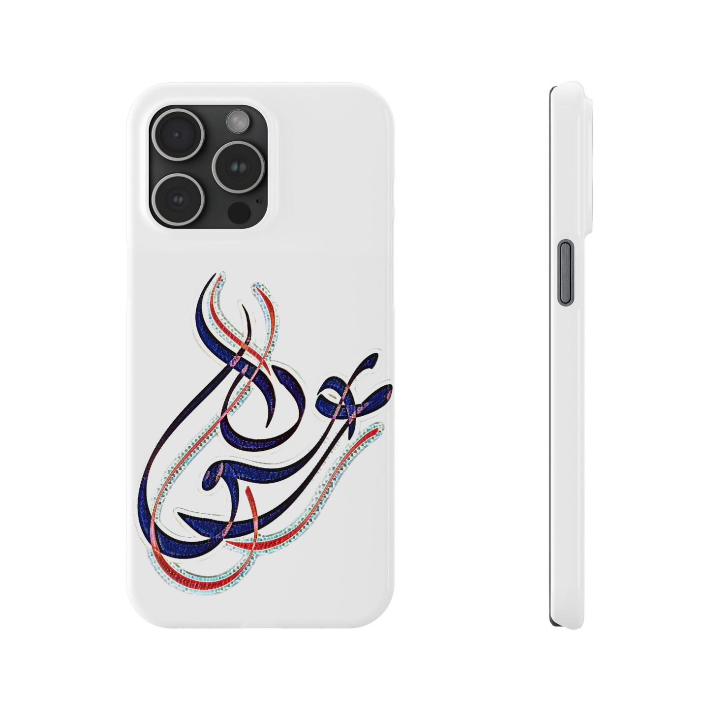 Modern Art Slim Phone Case - Eshgh (Love)