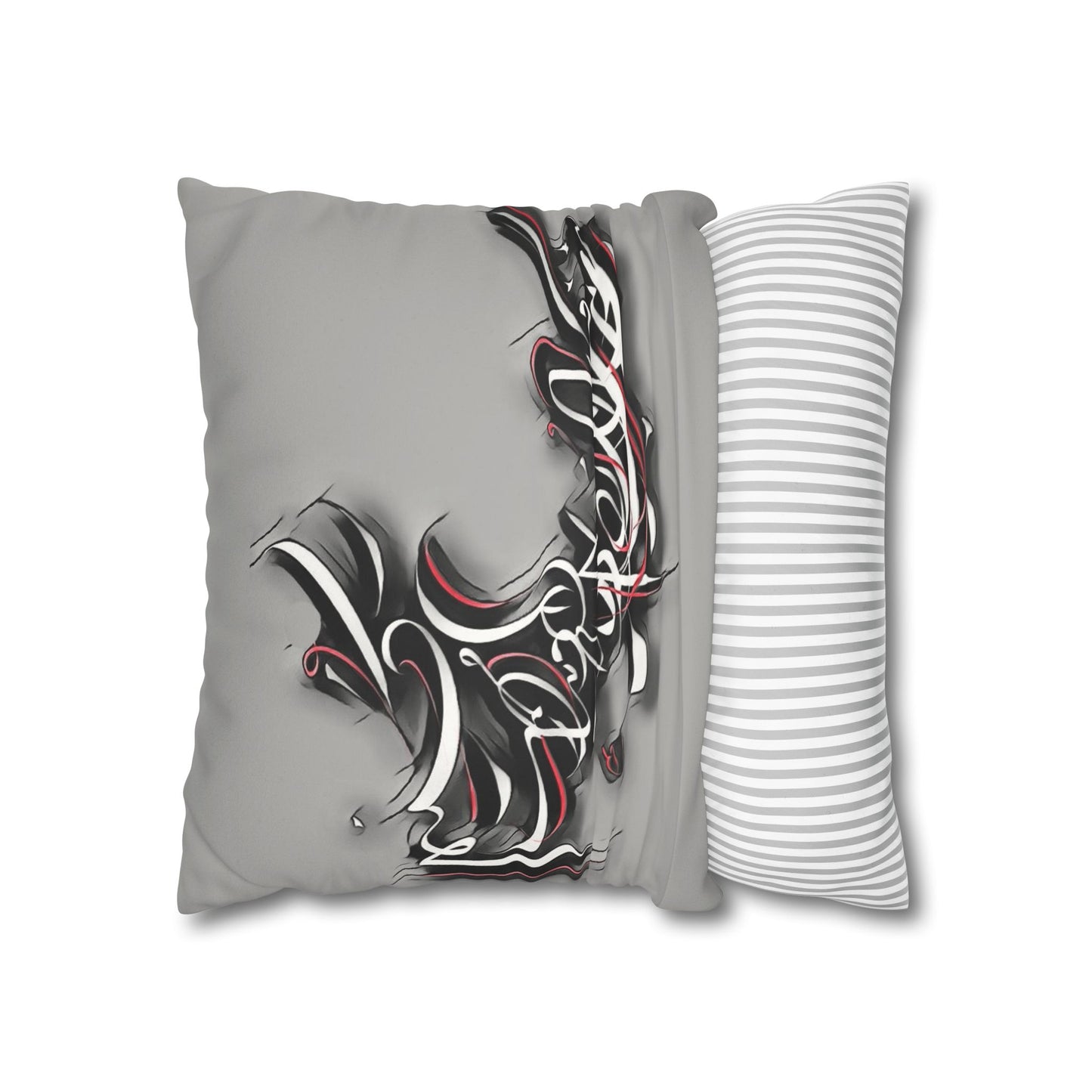 Kalli K Pillowcase Modern Calligraphy Design