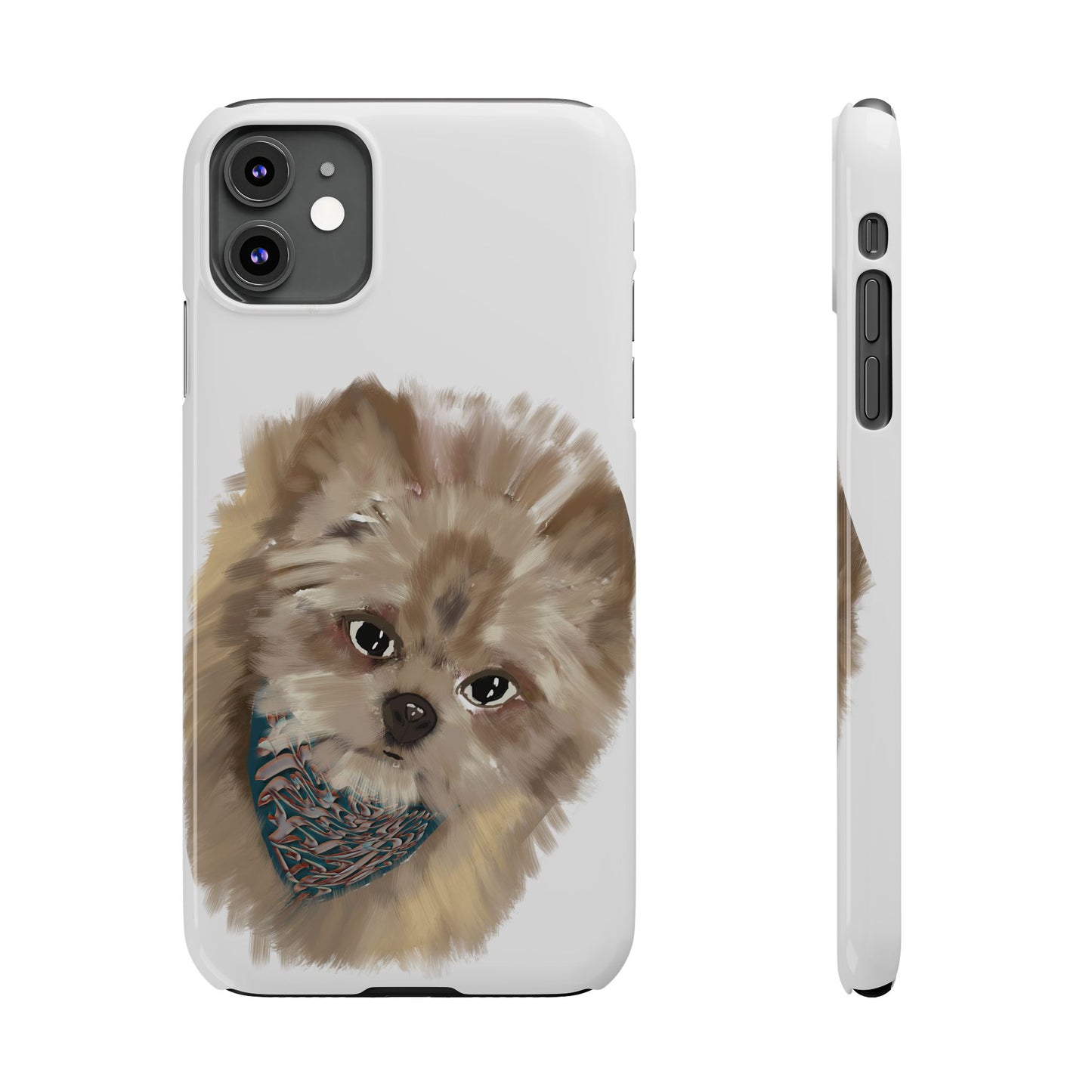 ' Modern Art Slim Phone Case-Lily
