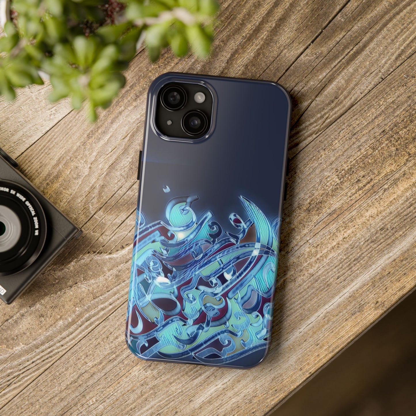 Phone Case Persian Calligraphy Modern Handwriting.
