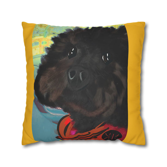 COAL Pillowcase - Modern Art Portrait Watercolour Design