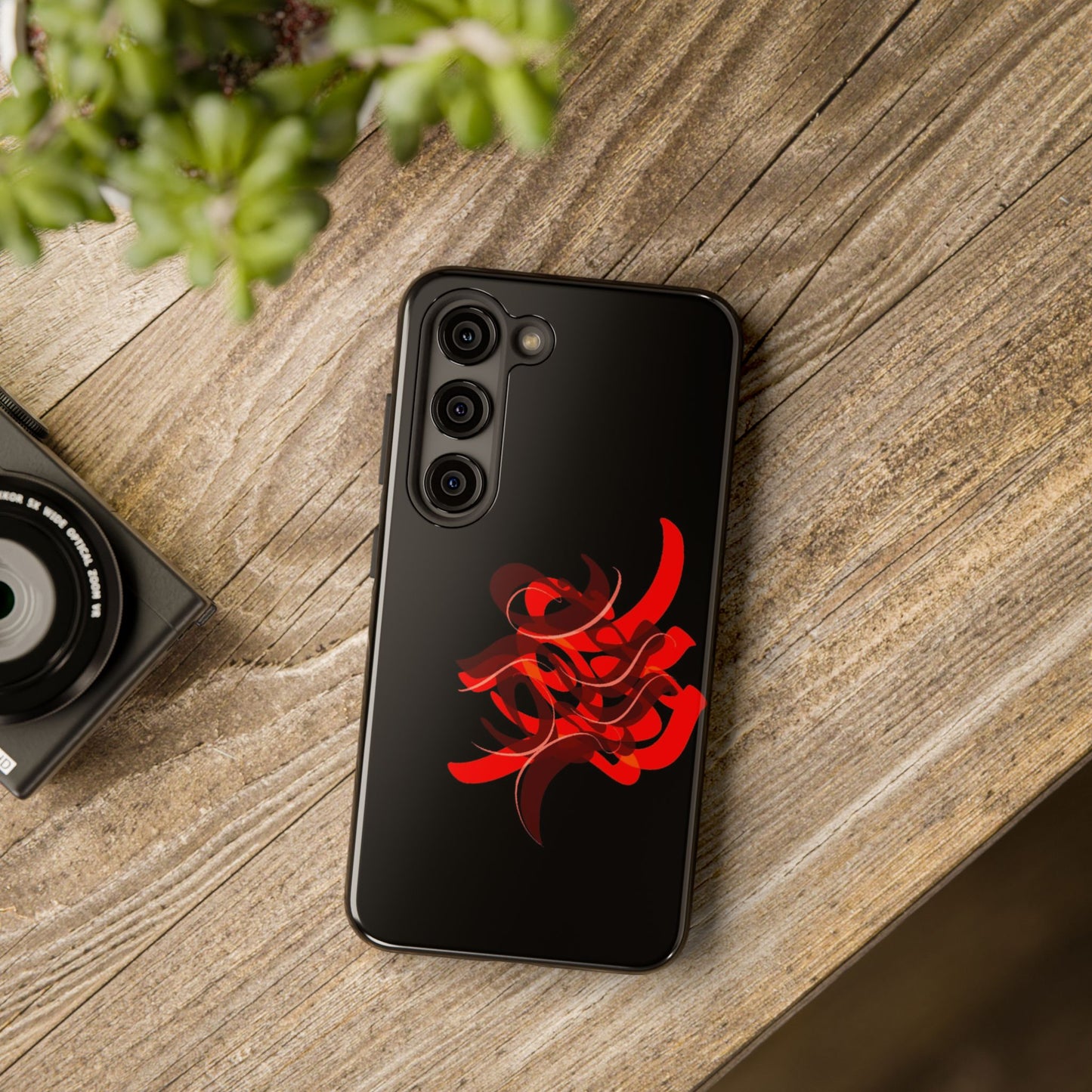 Phone Case - Persian Calligraphy Handwriting Design.: