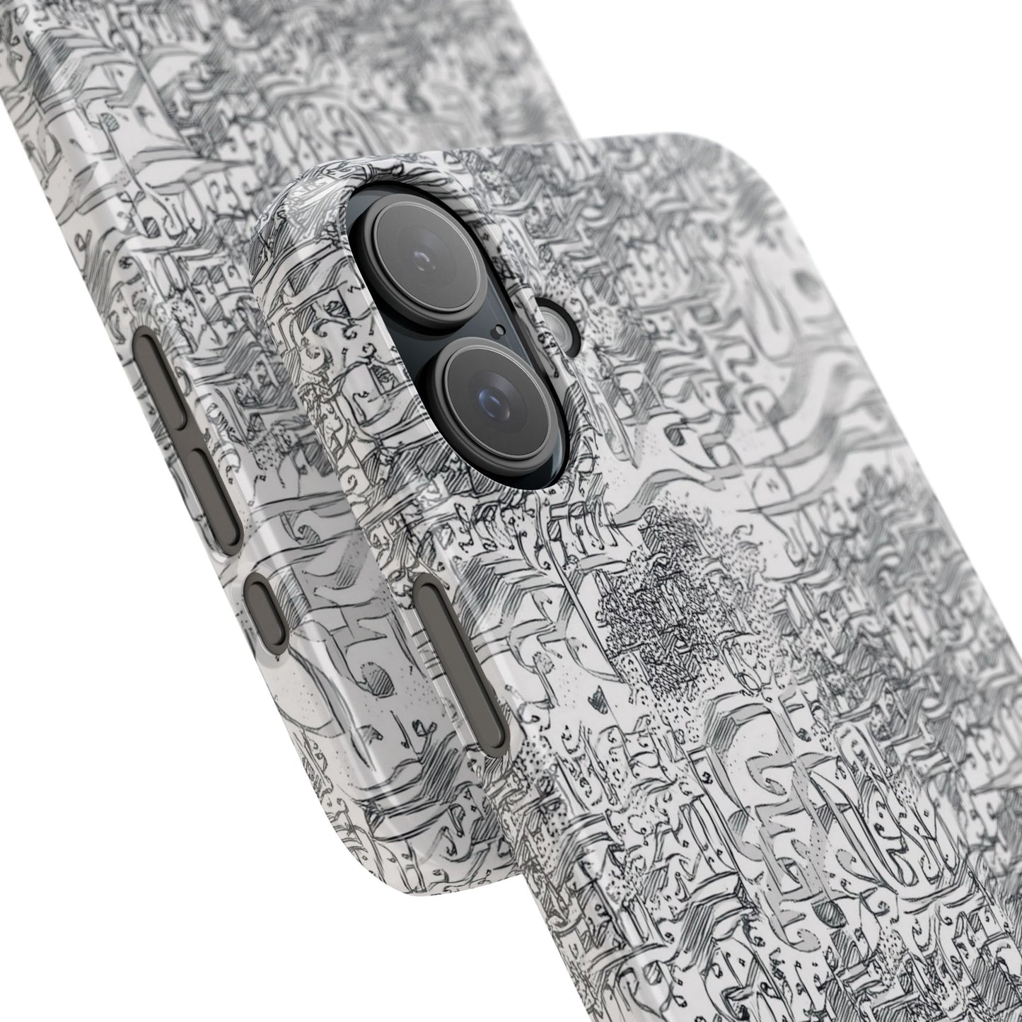 .ه,- ' Modern Art Slim Phone Case -LOVE I- I -.