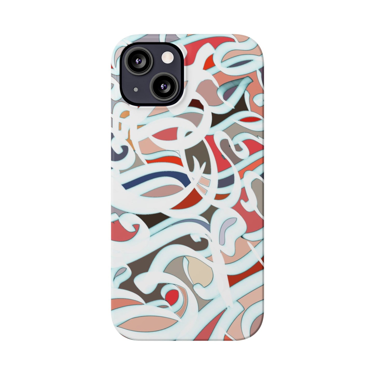 Copy of Copy of Copy of ' Modern Art  Slim Phone Case -LOVE