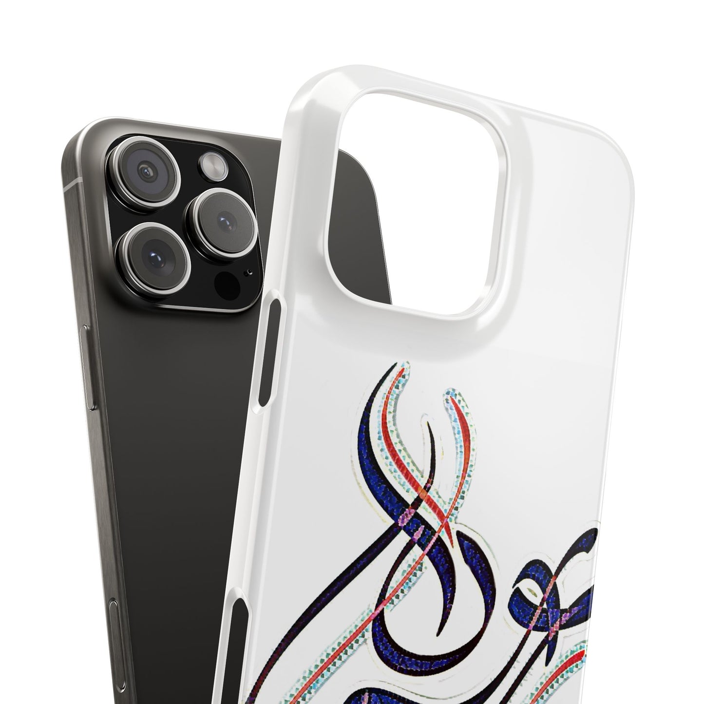 Modern Art Slim Phone Case - Eshgh (Love)