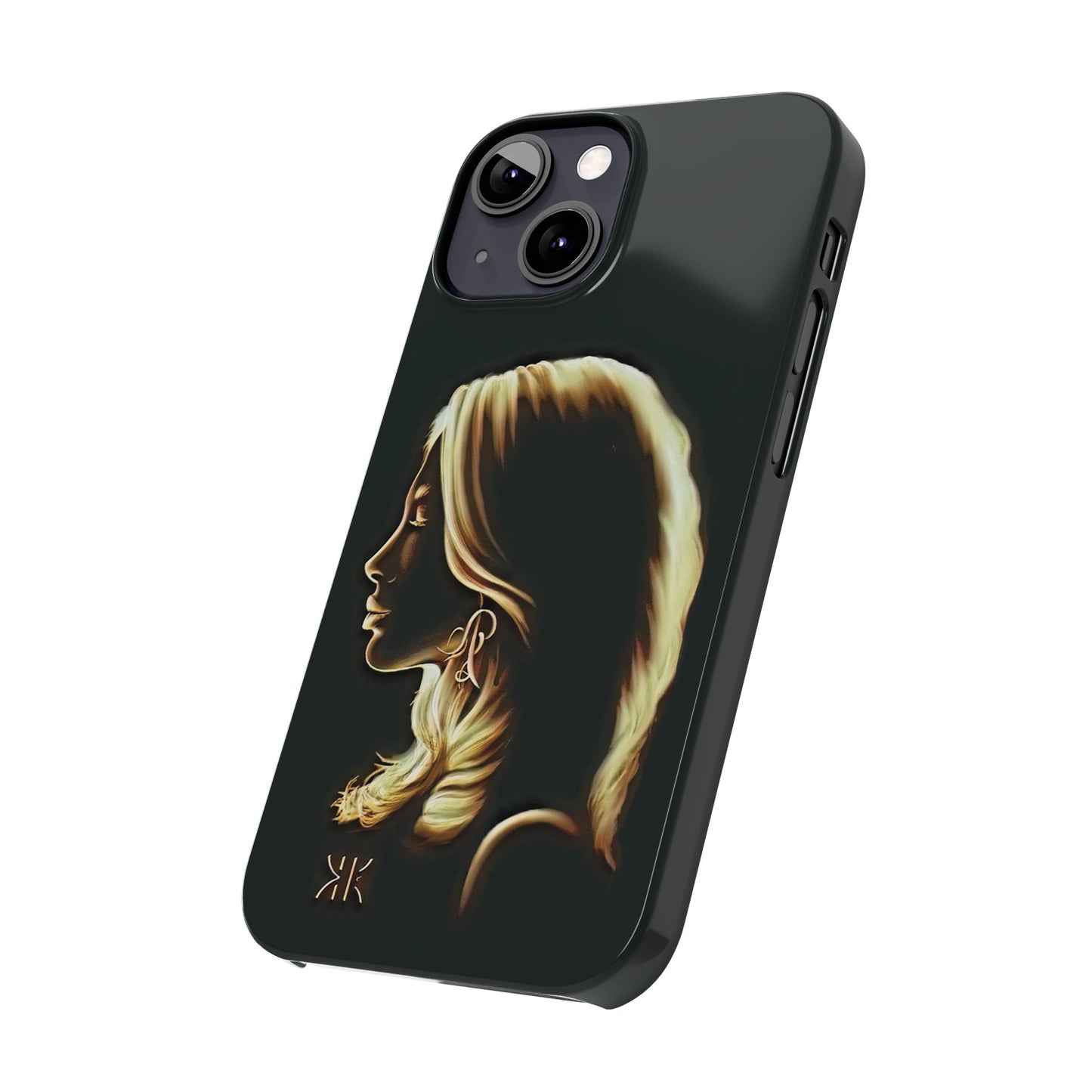 Copy of ' Modern Art Slim Phone Case -LOVE I-