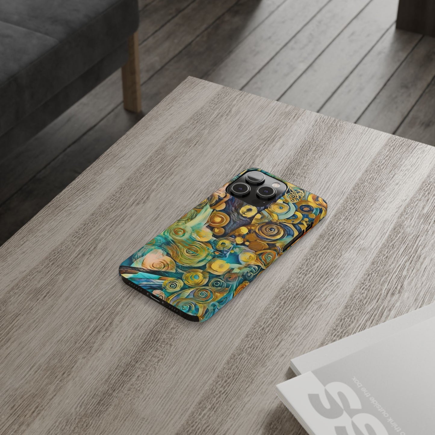 Copy of Copy of ' Modern Art Slim Phone Case -LOVE