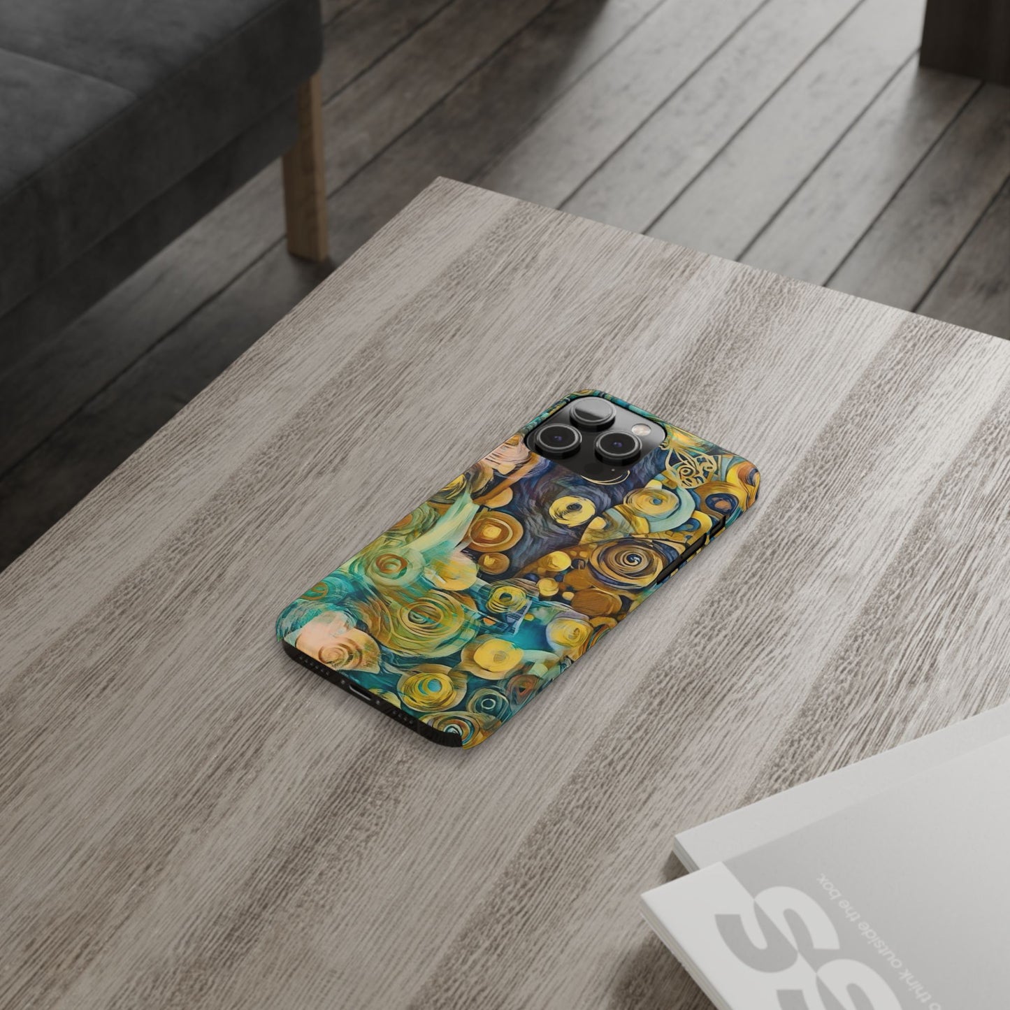 L ' Modern Art Slim Phone Case -LOVE