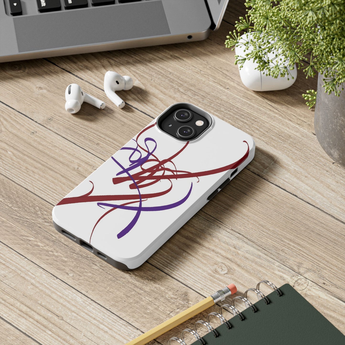 Phone Case Persian Calligraphy Modern Handwriting..