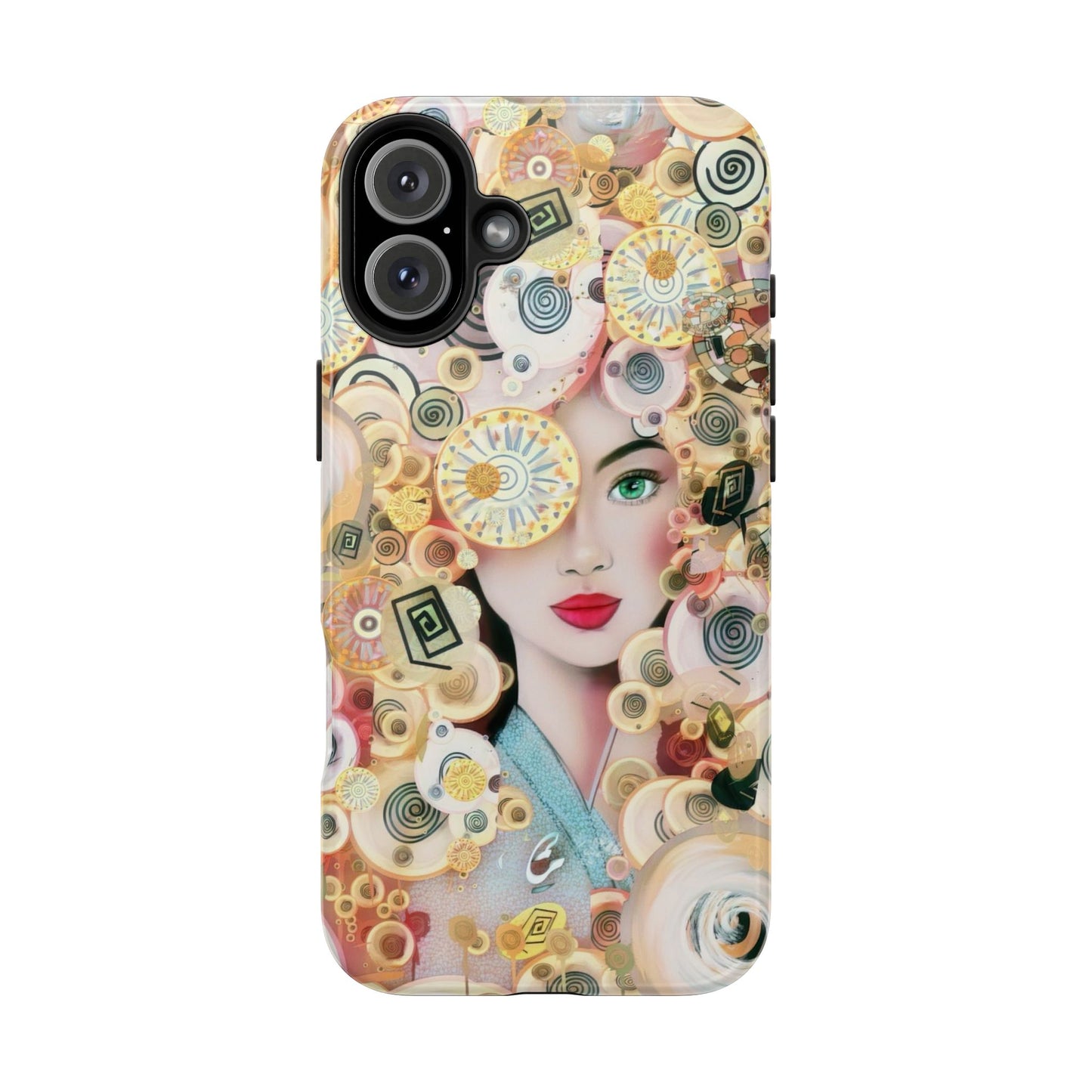 Phone Case - Persian Art Inspired Beautiful Girl Design