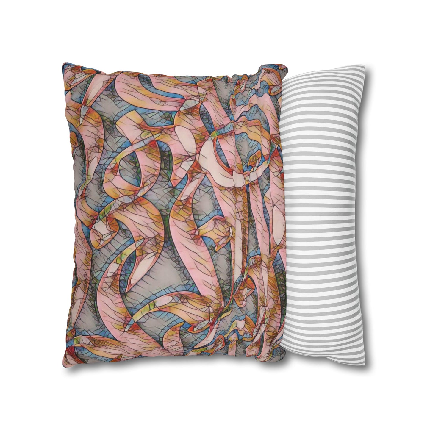 Copy of Pillowcase - Modern Art Portrait Watercolour Design