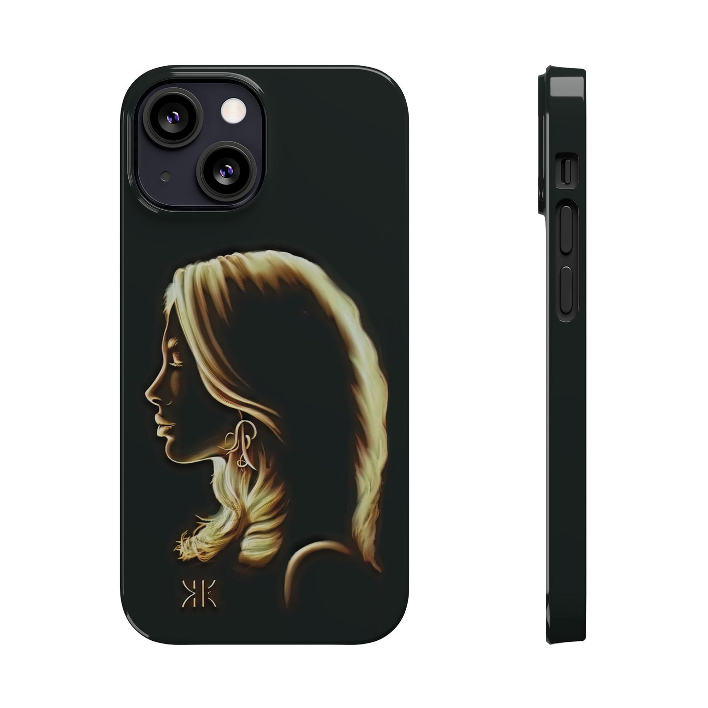 Copy of ' Modern Art Slim Phone Case -LOVE I-