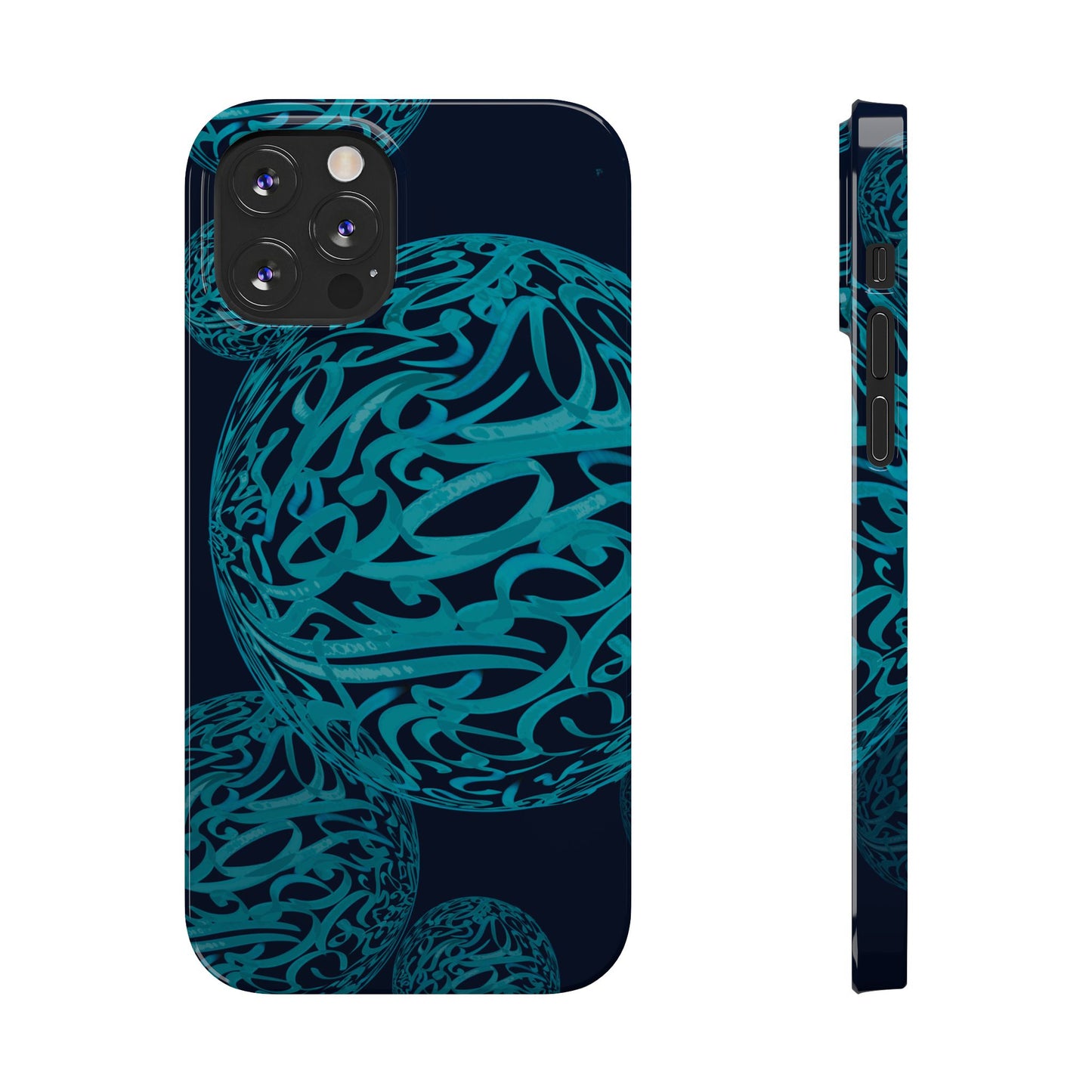 ' Modern Art Slim Phone Case -LOVE