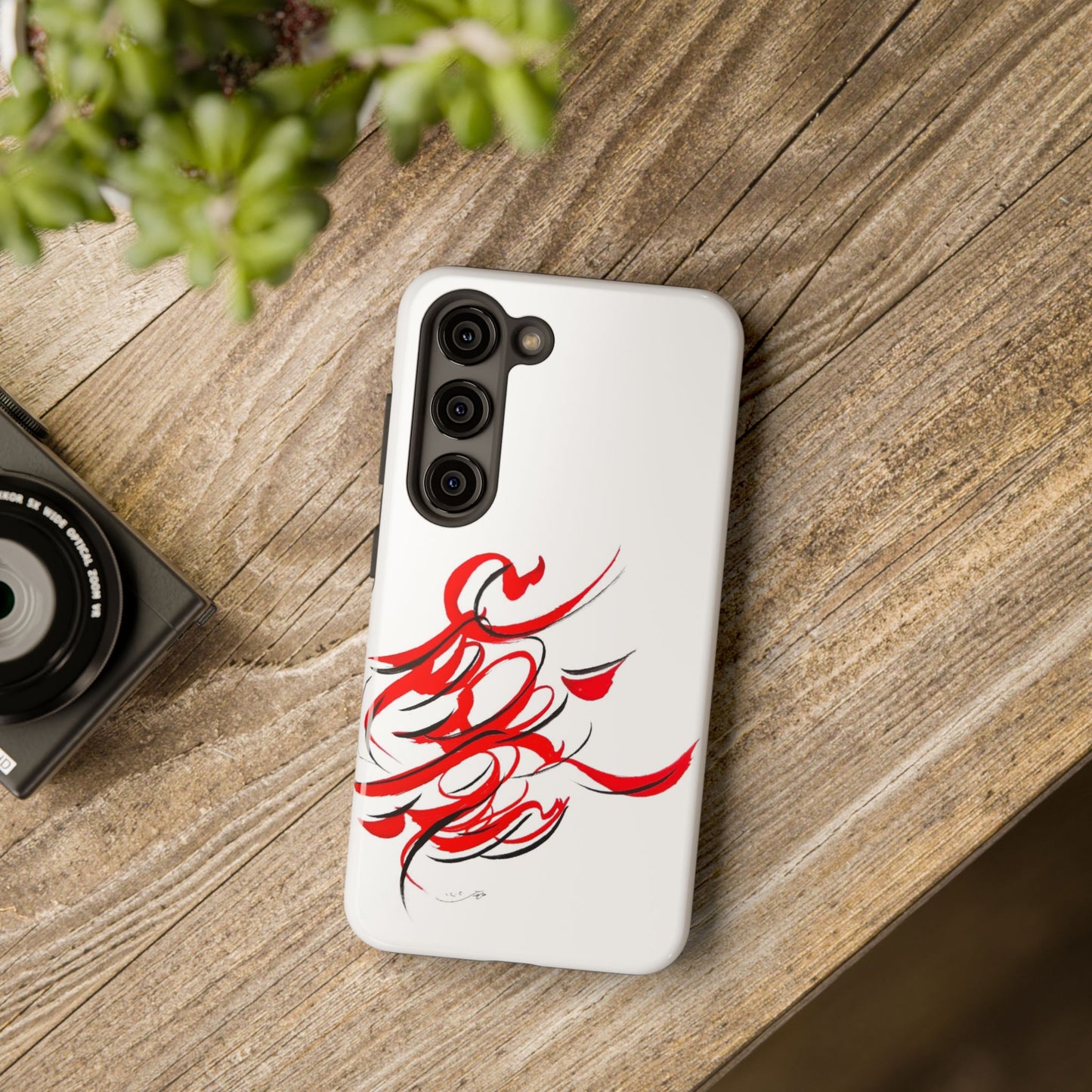 Phone Case Persian Calligraphy Modern Handwriting.