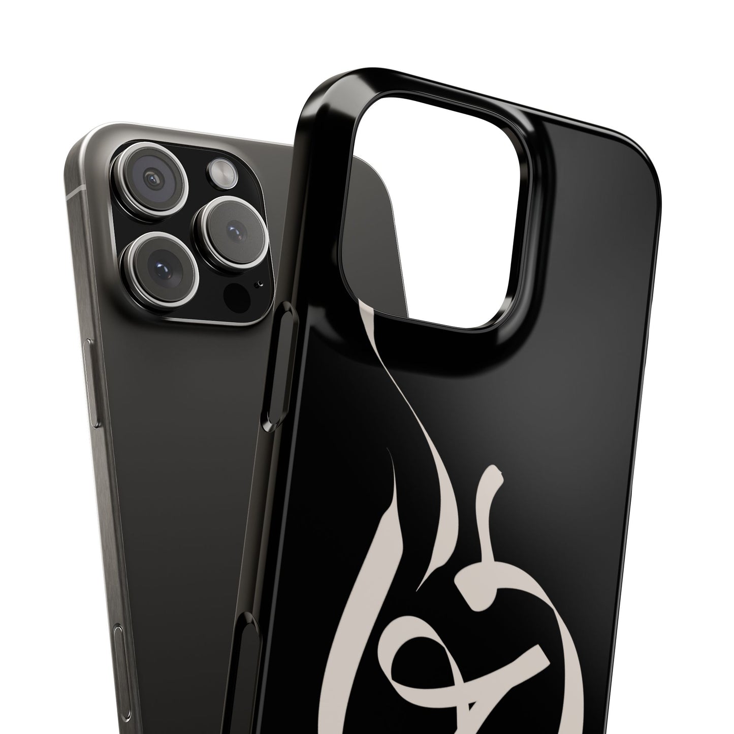 ' Modern Art Slim Phone Case -LOVE