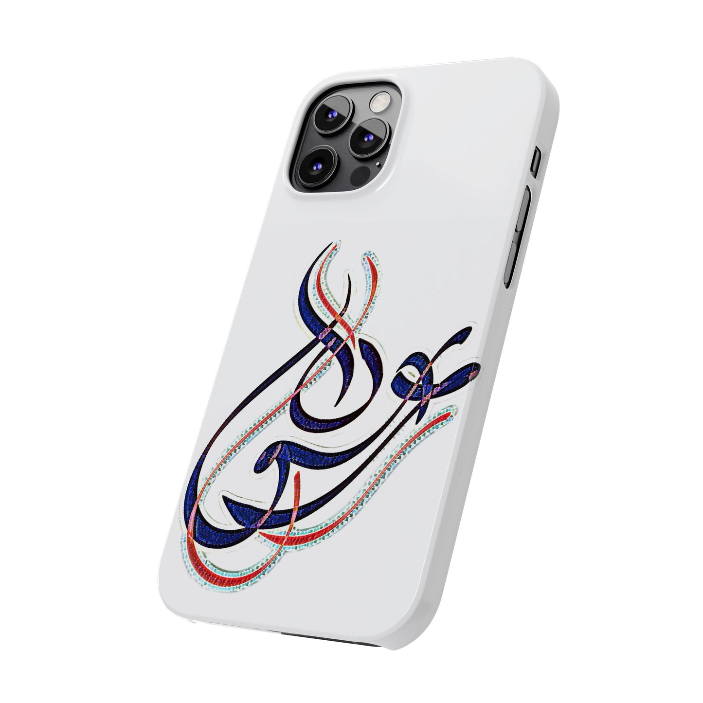 Modern Art Slim Phone Case - Eshgh (Love)