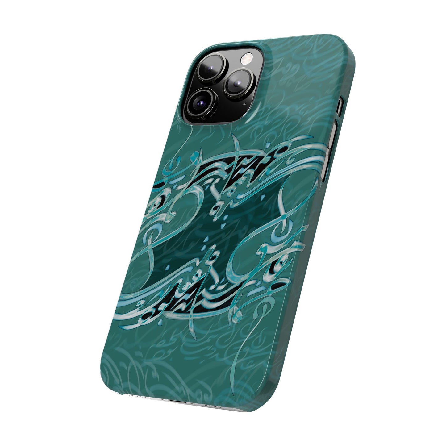 ' Modern Calligraphy Art Slim Phone Case