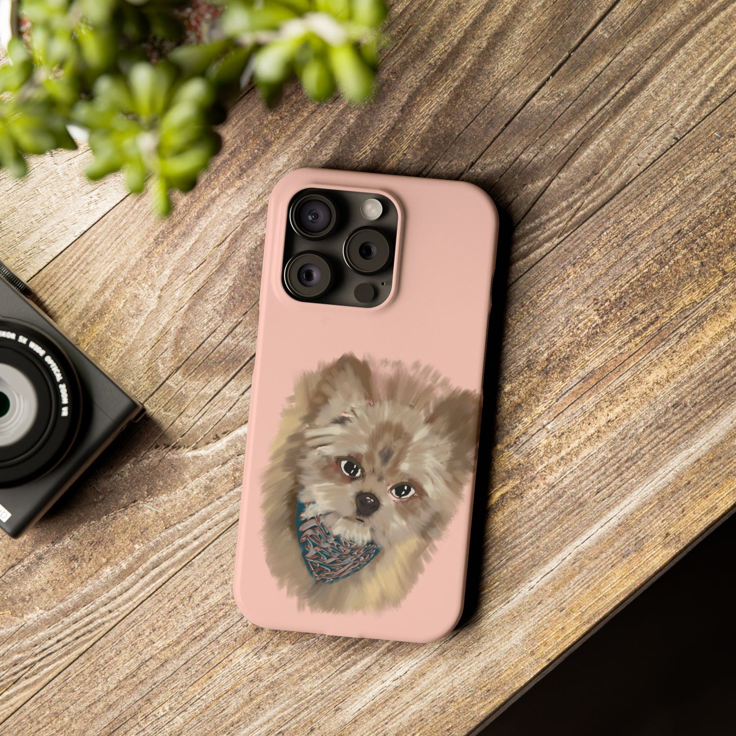 ' Modern Art Slim Phone Case-Lily
