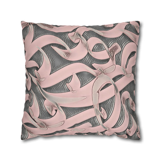 Pillowcase - Modern Calligraphy  Design