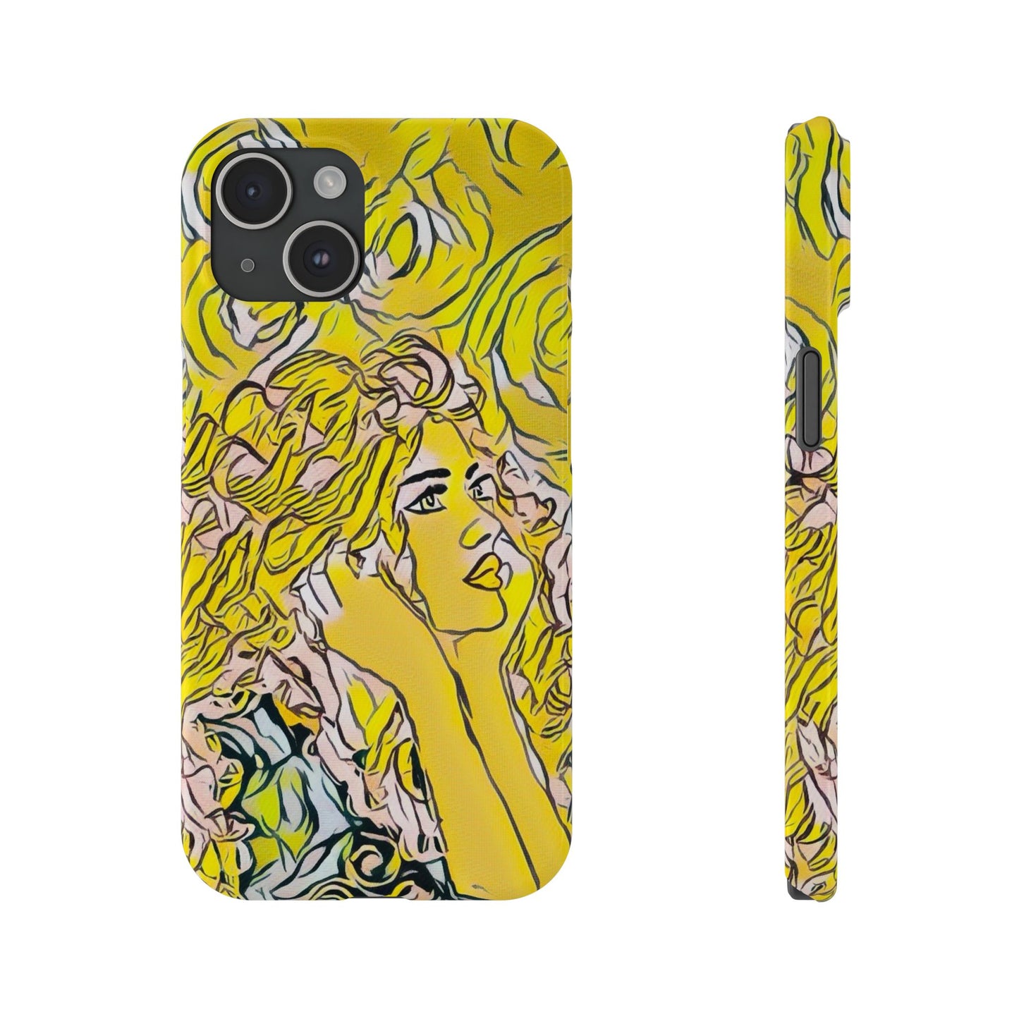 ' Modern Art Slim Phone Case -