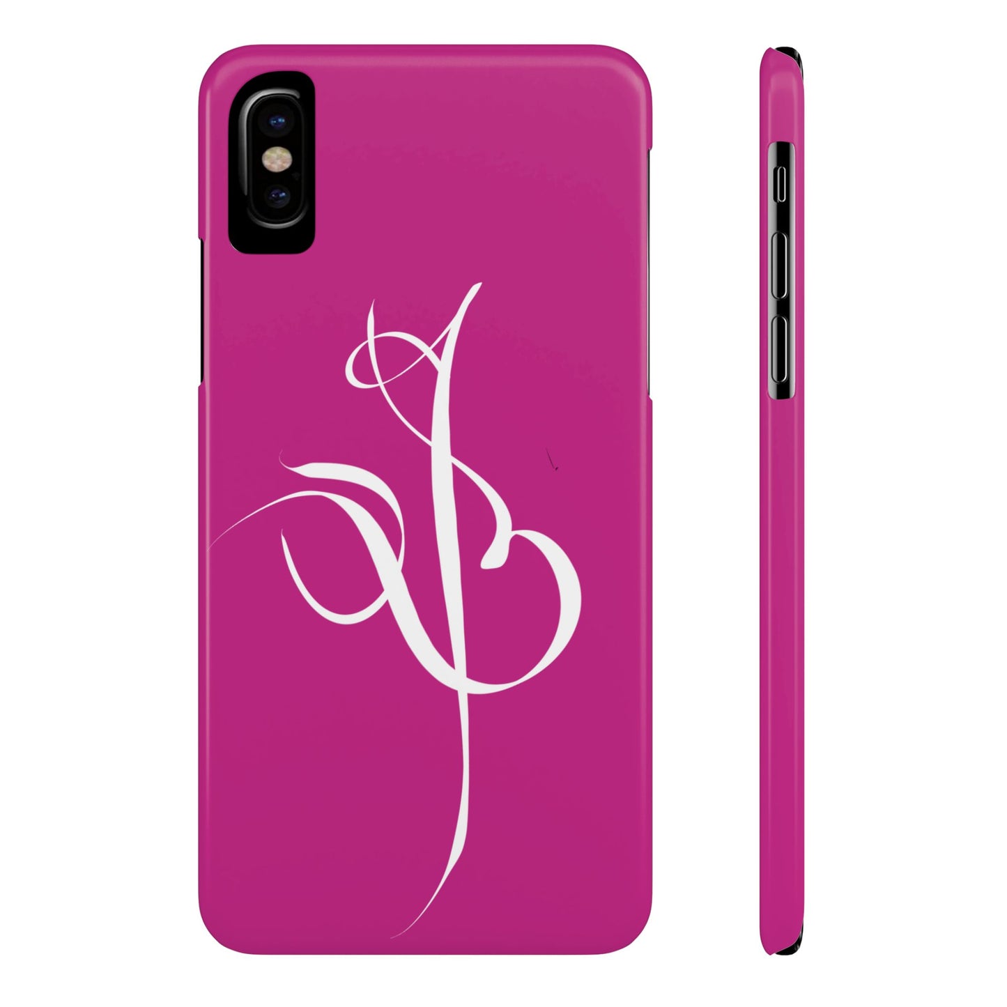 Modern Calligraphy Slim Phone Case -Eshgh (LOVE)
