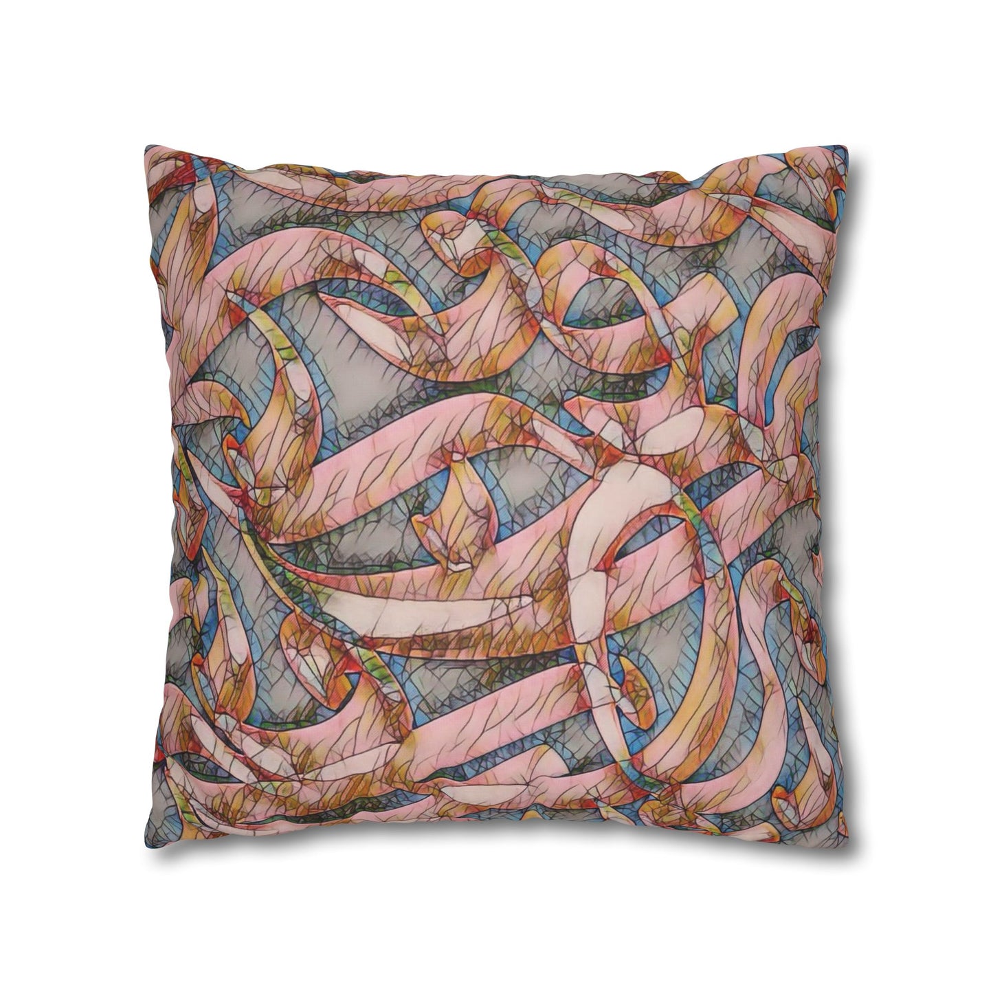 Copy of Pillowcase - Modern Art Portrait Watercolour Design