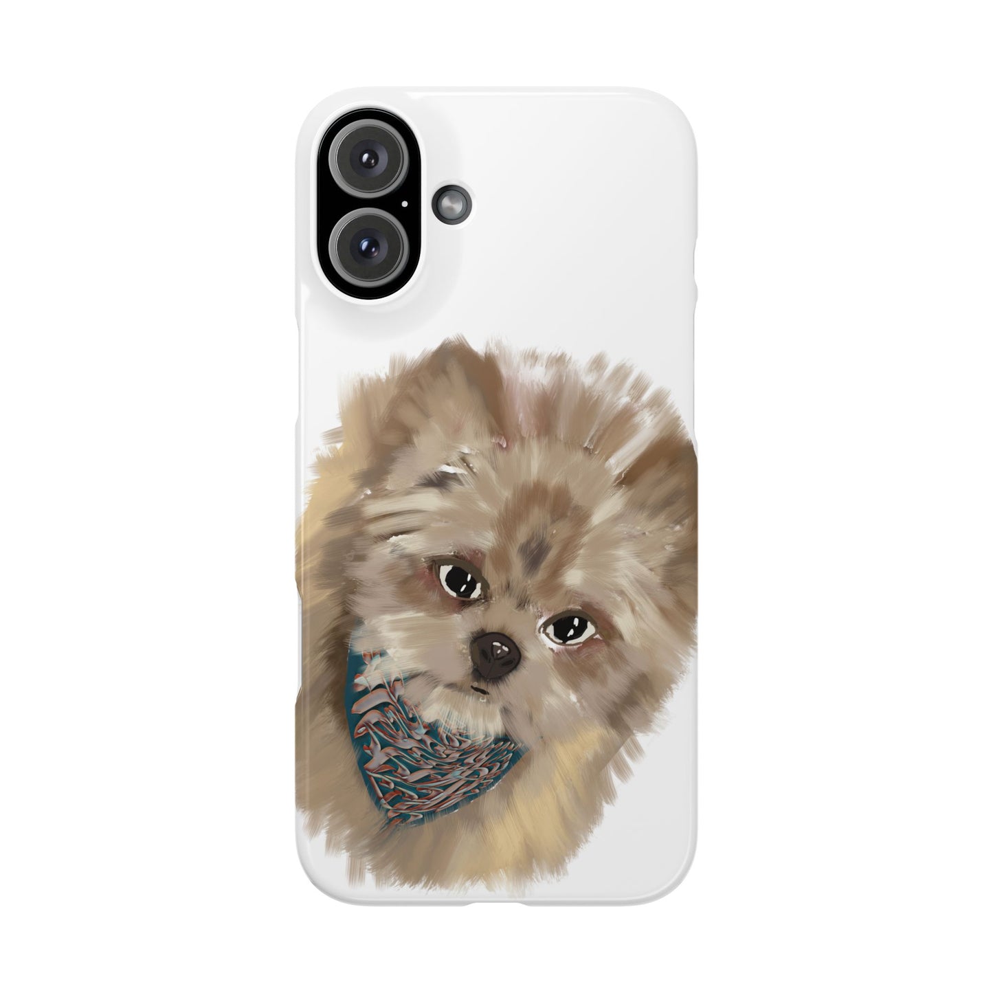 ' Modern Art Slim Phone Case-Lily
