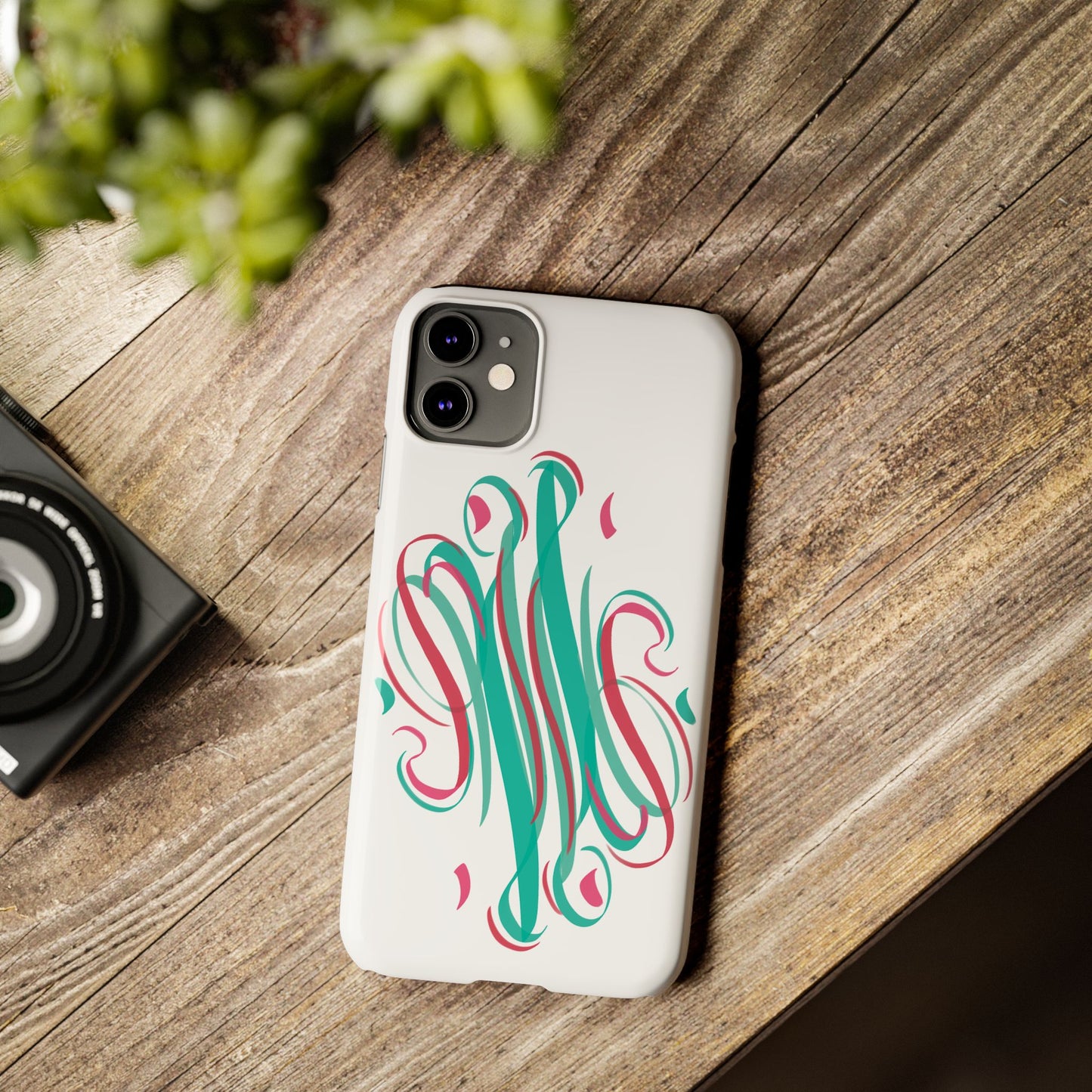 Spring inspired Modern Art Slim Phone Case -,