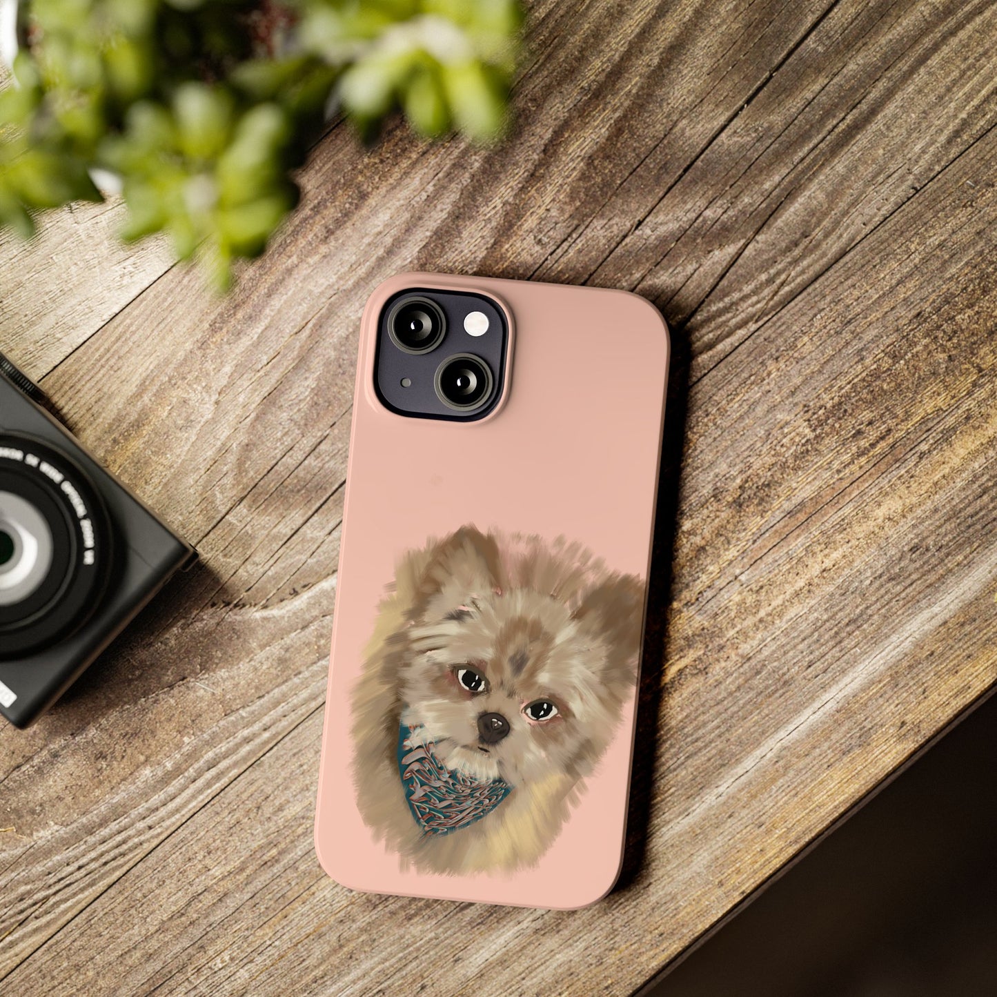 ' Modern Art Slim Phone Case-Lily