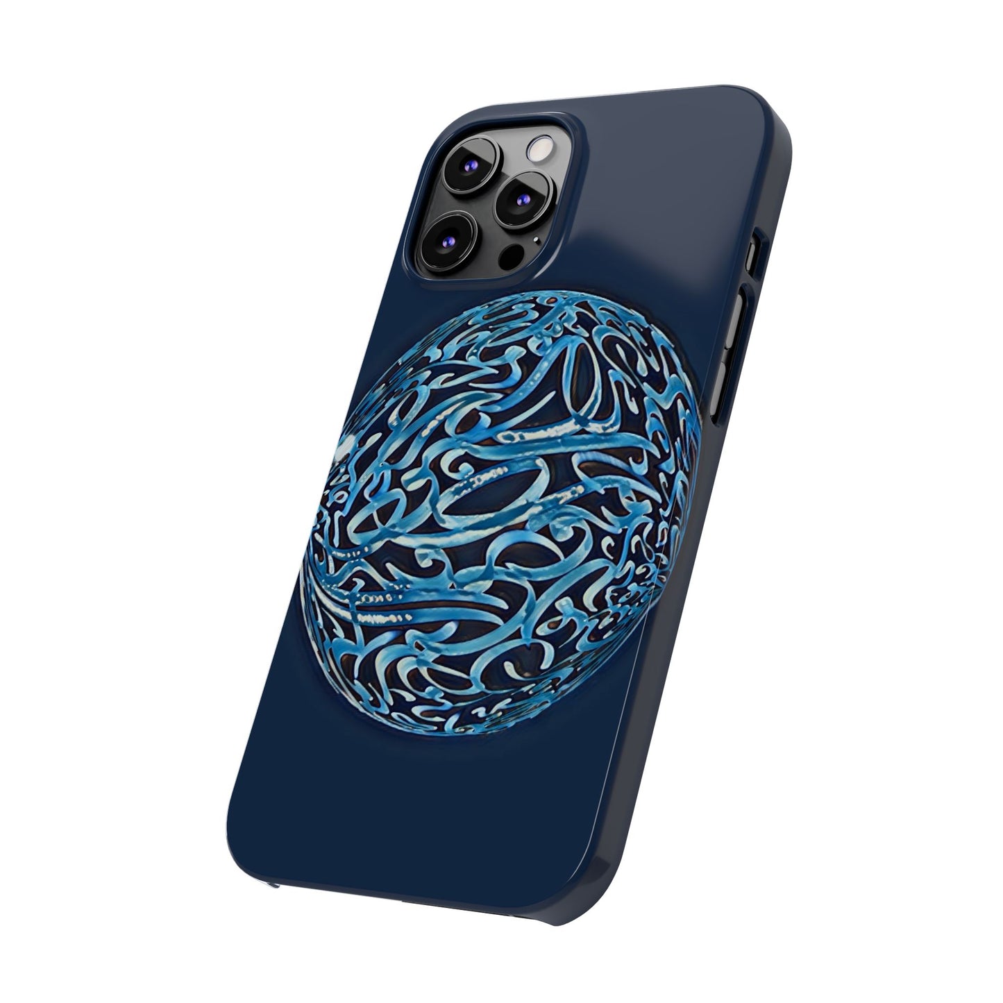 ' Modern Art Slim Phone Case -LOVE