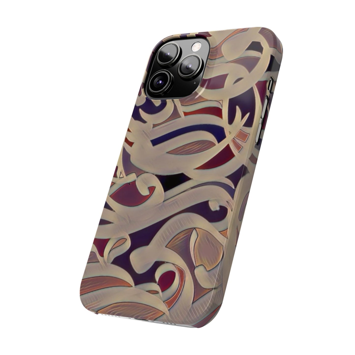 ' Modern Art Slim Phone Case -LOVE