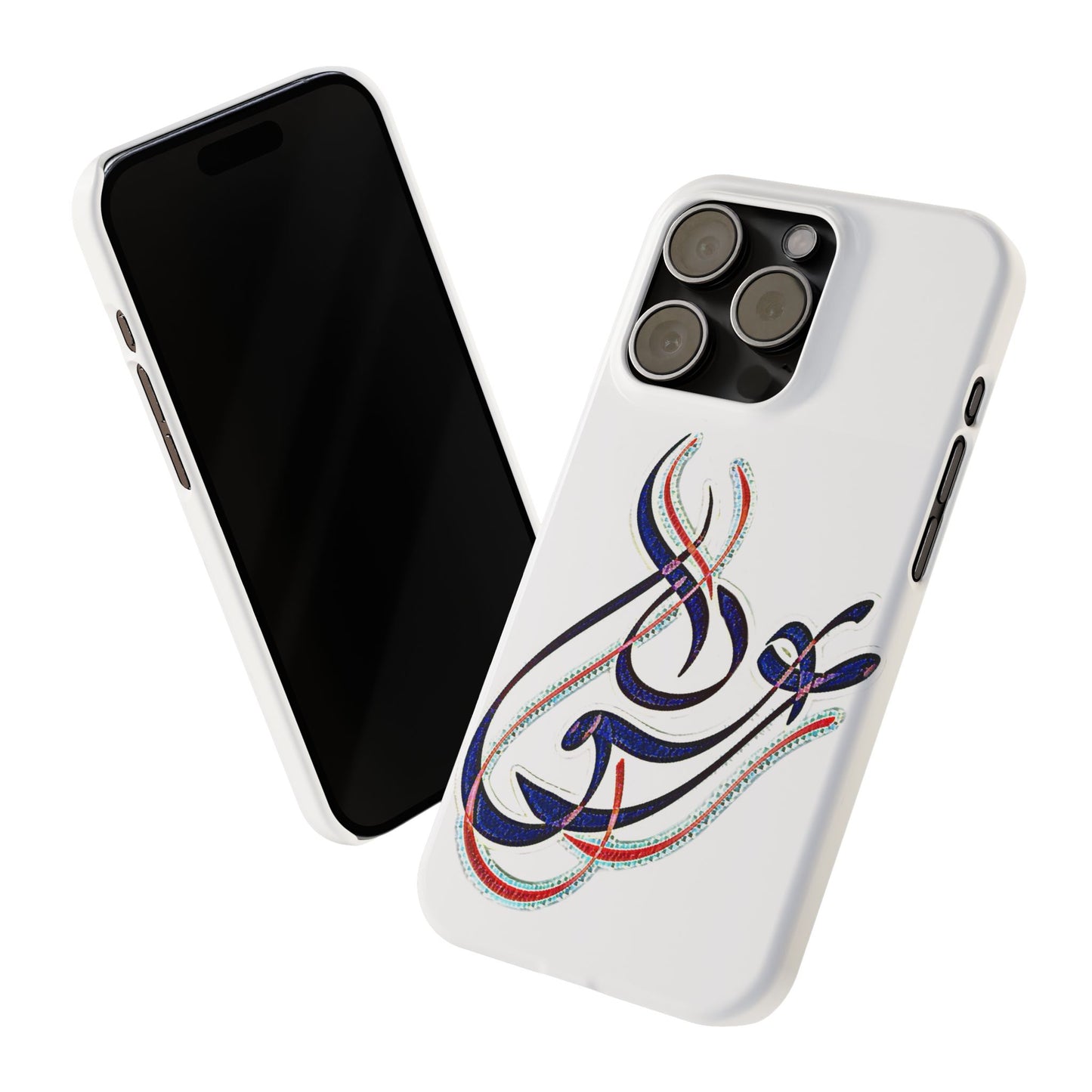 Modern Art Slim Phone Case - Eshgh (Love)