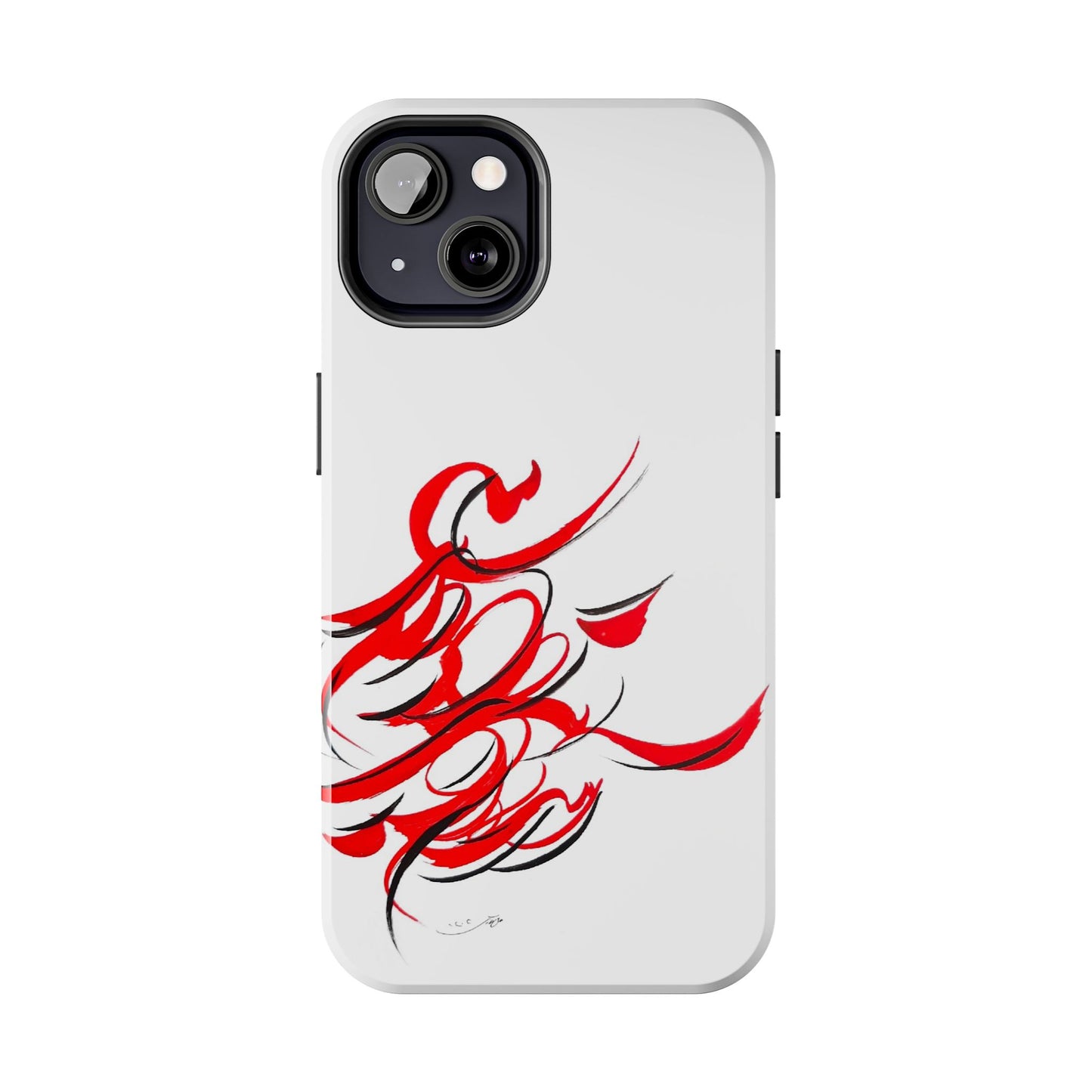 Phone Case Persian Calligraphy Modern Handwriting.