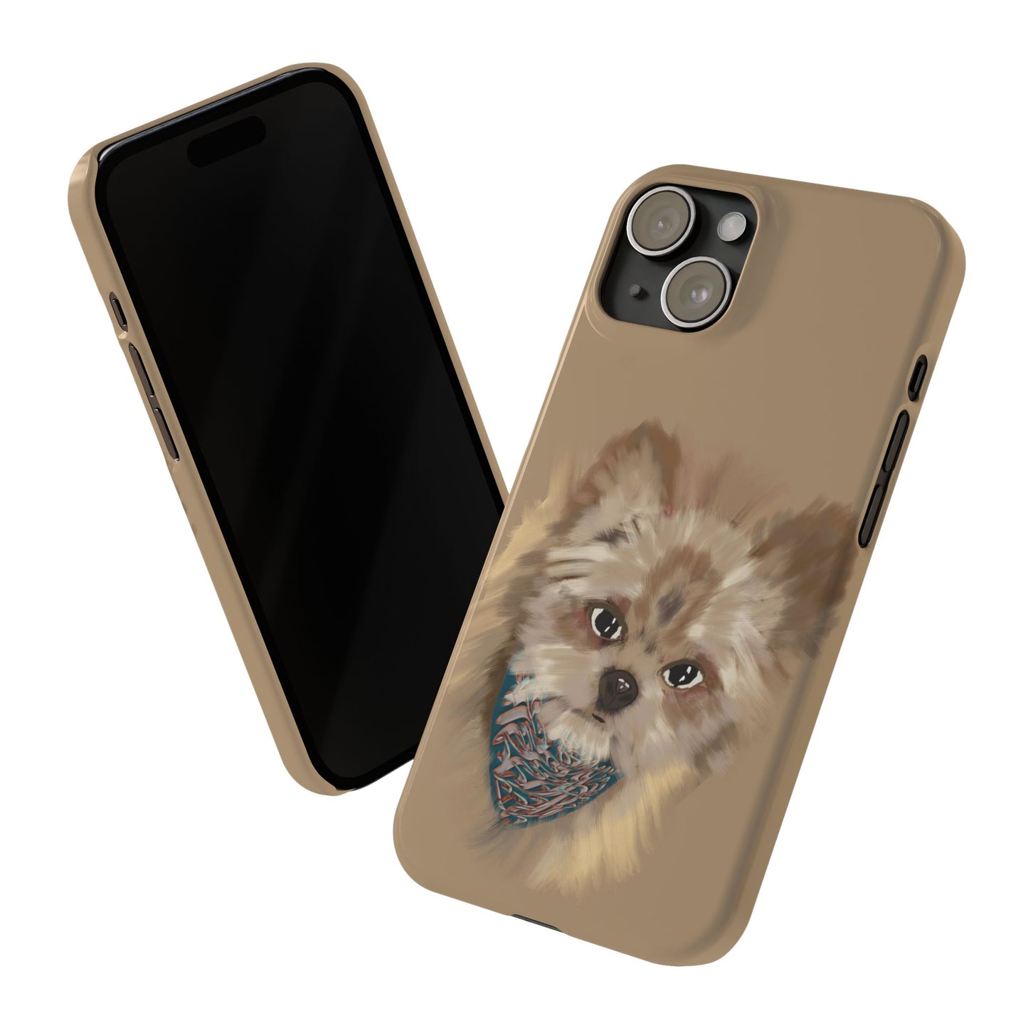 ' Modern Art Slim Phone Case -Lily