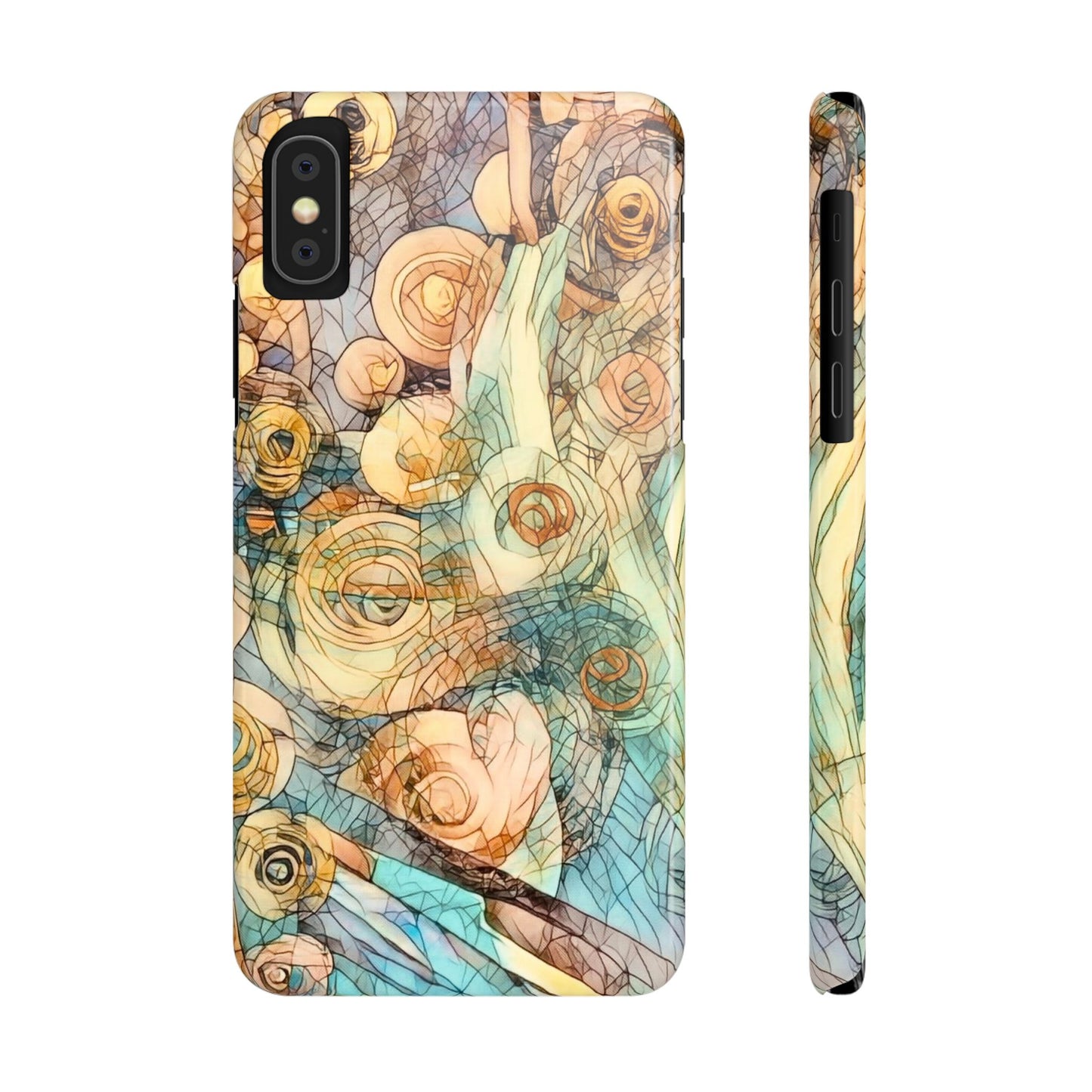 . ' Modern Art Slim Phone Case -.