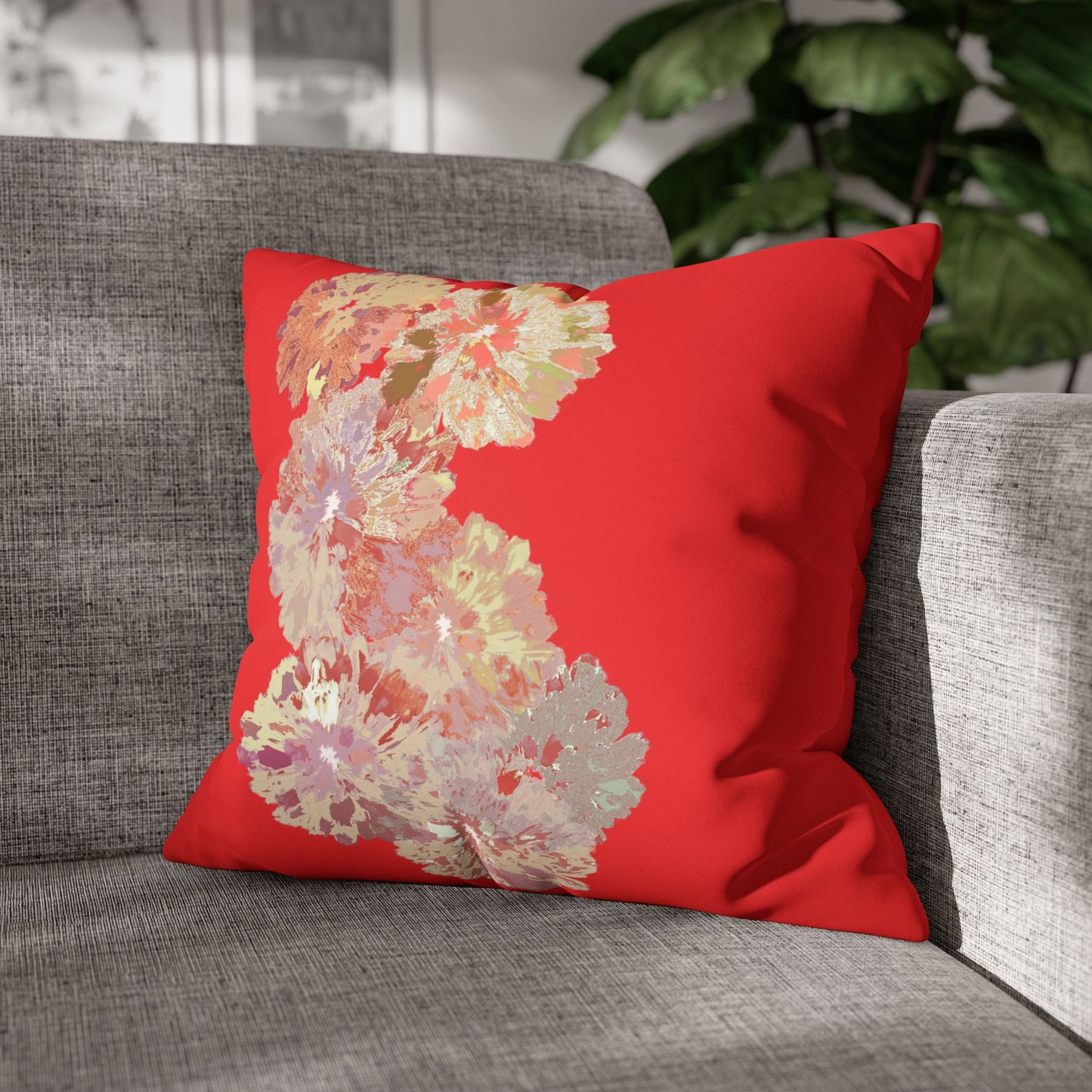 Modern Digital Painting ' Faux Suede Pillowcase - Home Design