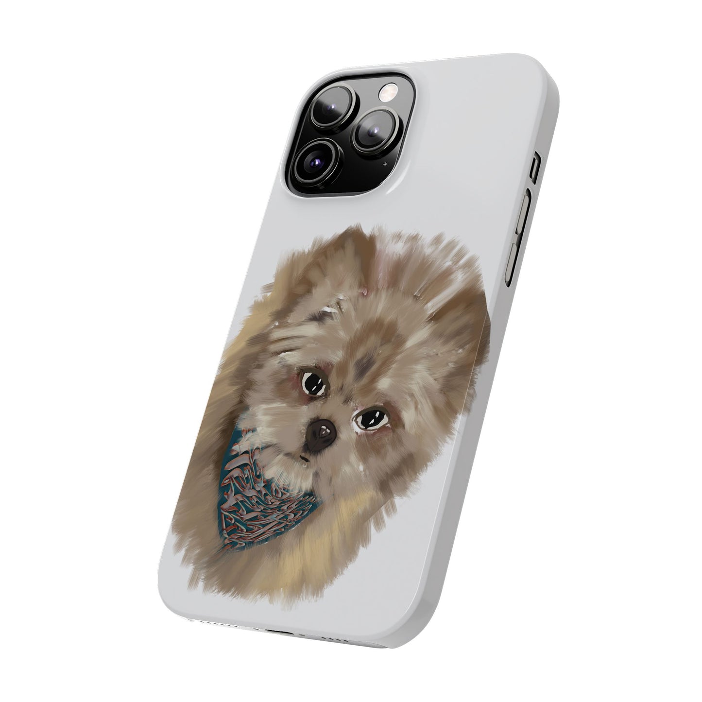 ' Modern Art Slim Phone Case-Lily