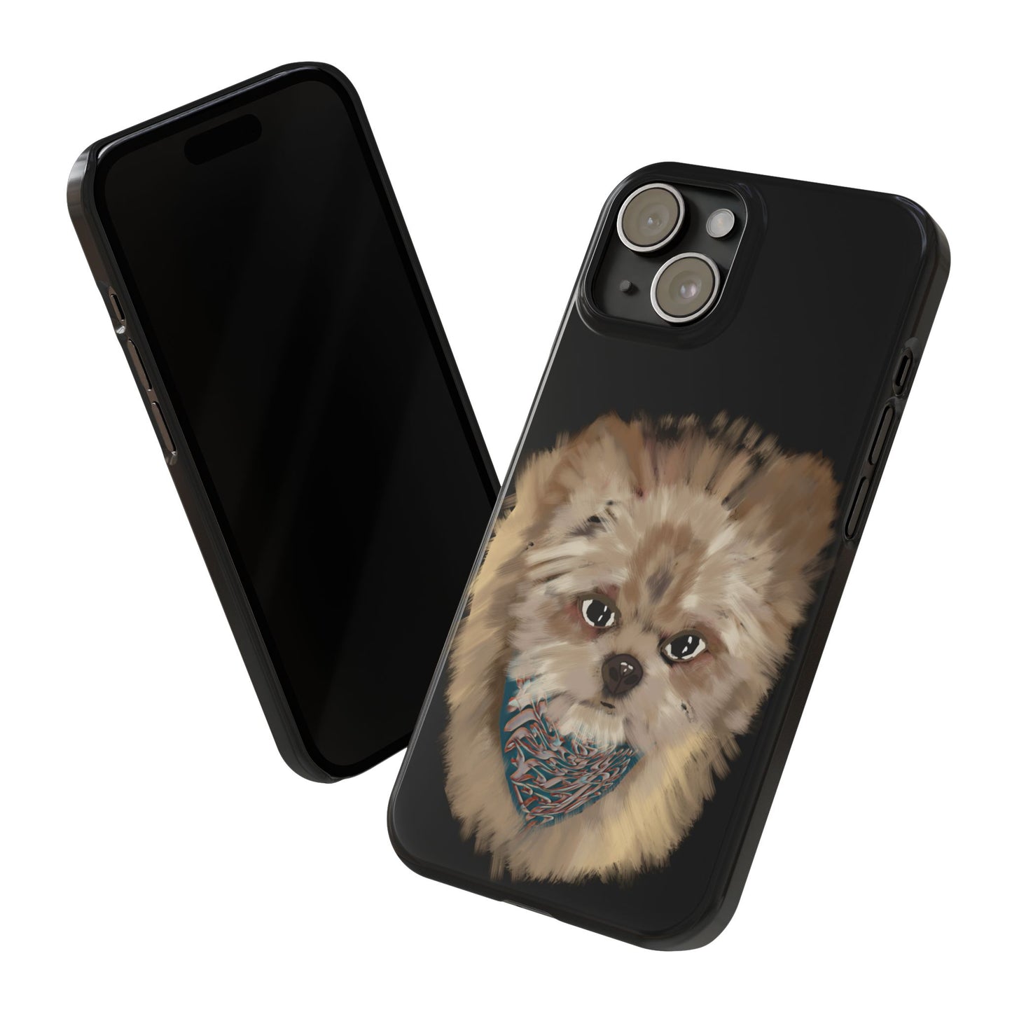 Copy of Copy of Copy of Copy of ' Modern Art Slim Phone Case -LOVE I-