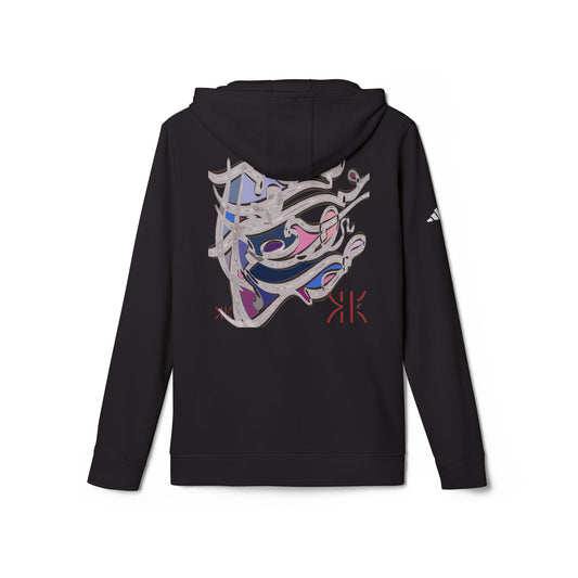 Kalli K X Adidas Unisex Fleece Hoodie- modern calligraphy design