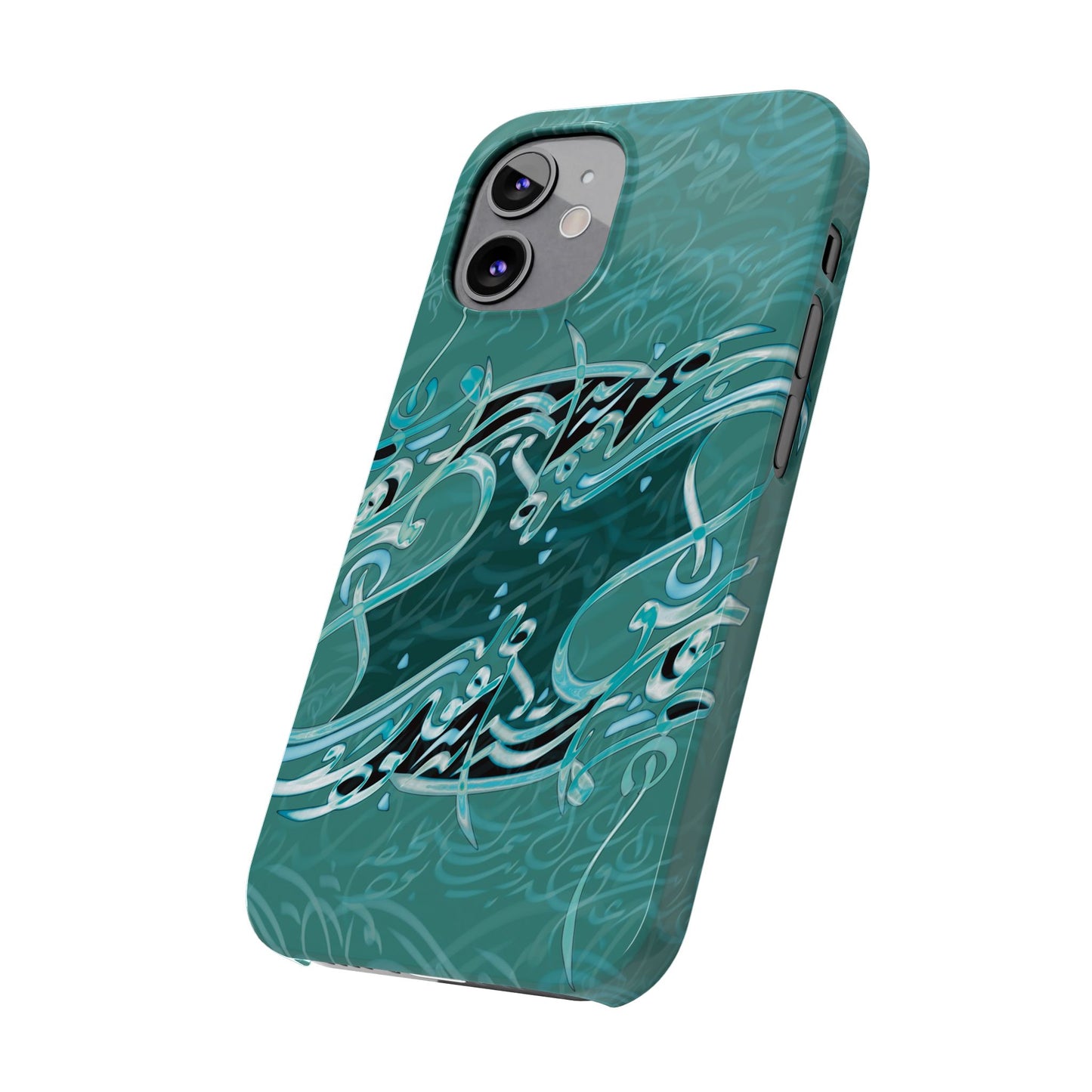 ' Modern Calligraphy Art Slim Phone Case