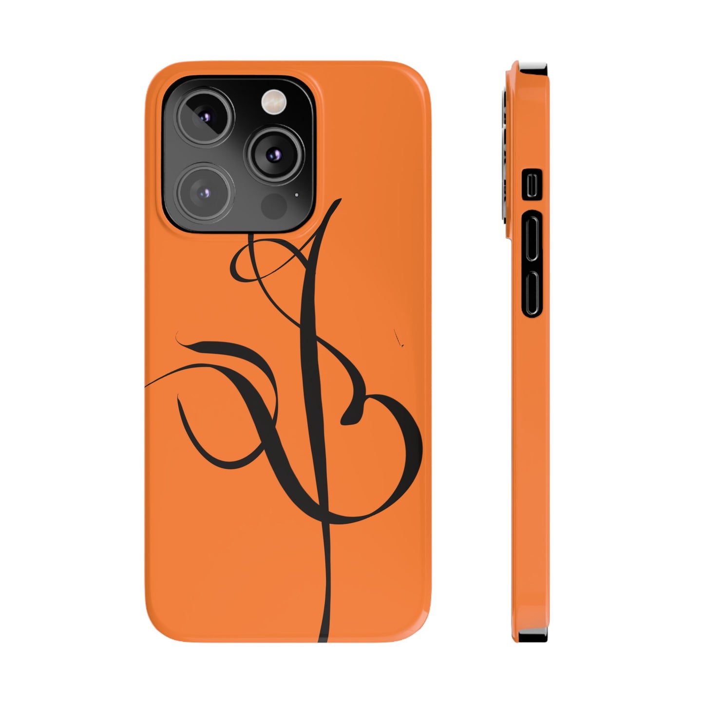 ' Modern Art Slim Phone Case -LOVE,