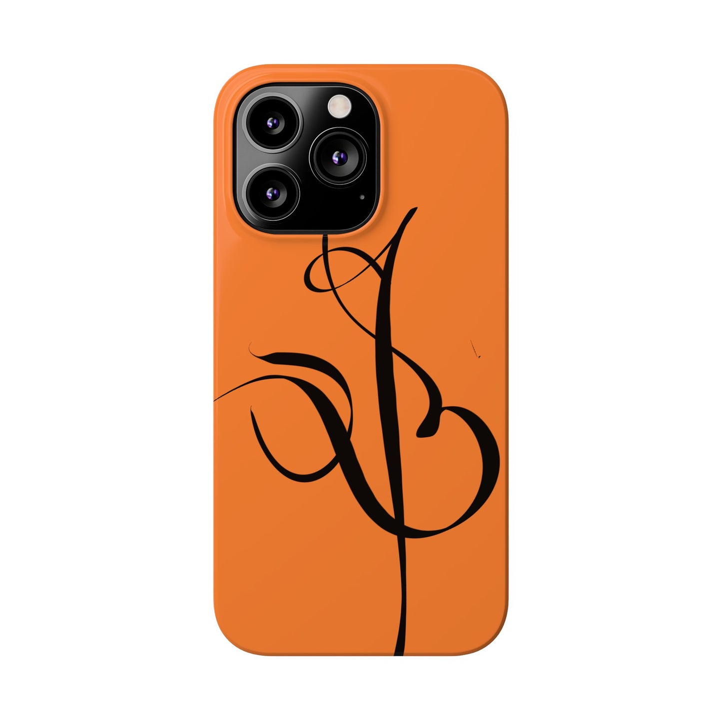 ' Modern Art Slim Phone Case -LOVE,