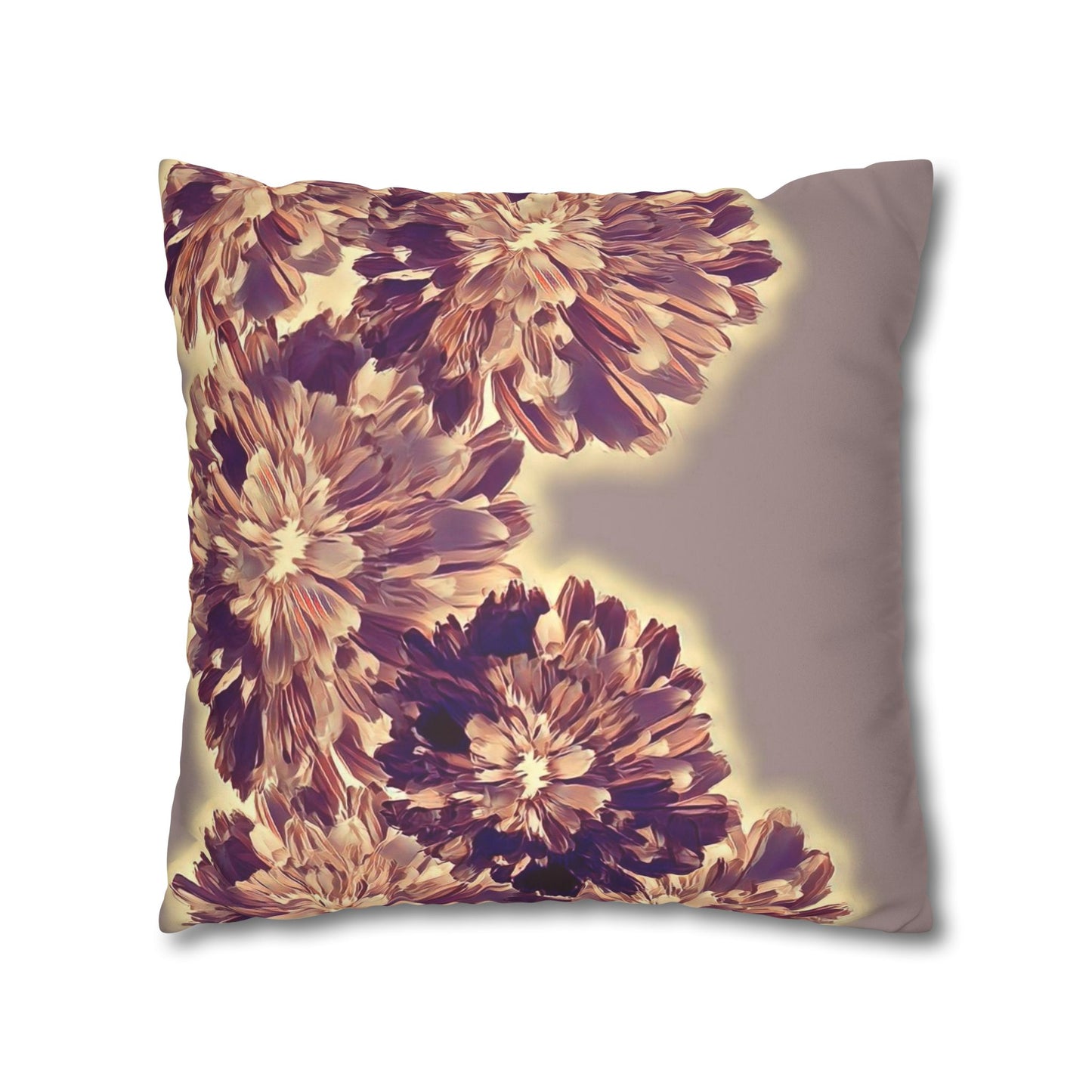 Copy of Modern Digital Painting ' Faux Suede Pillowcase - Home Design