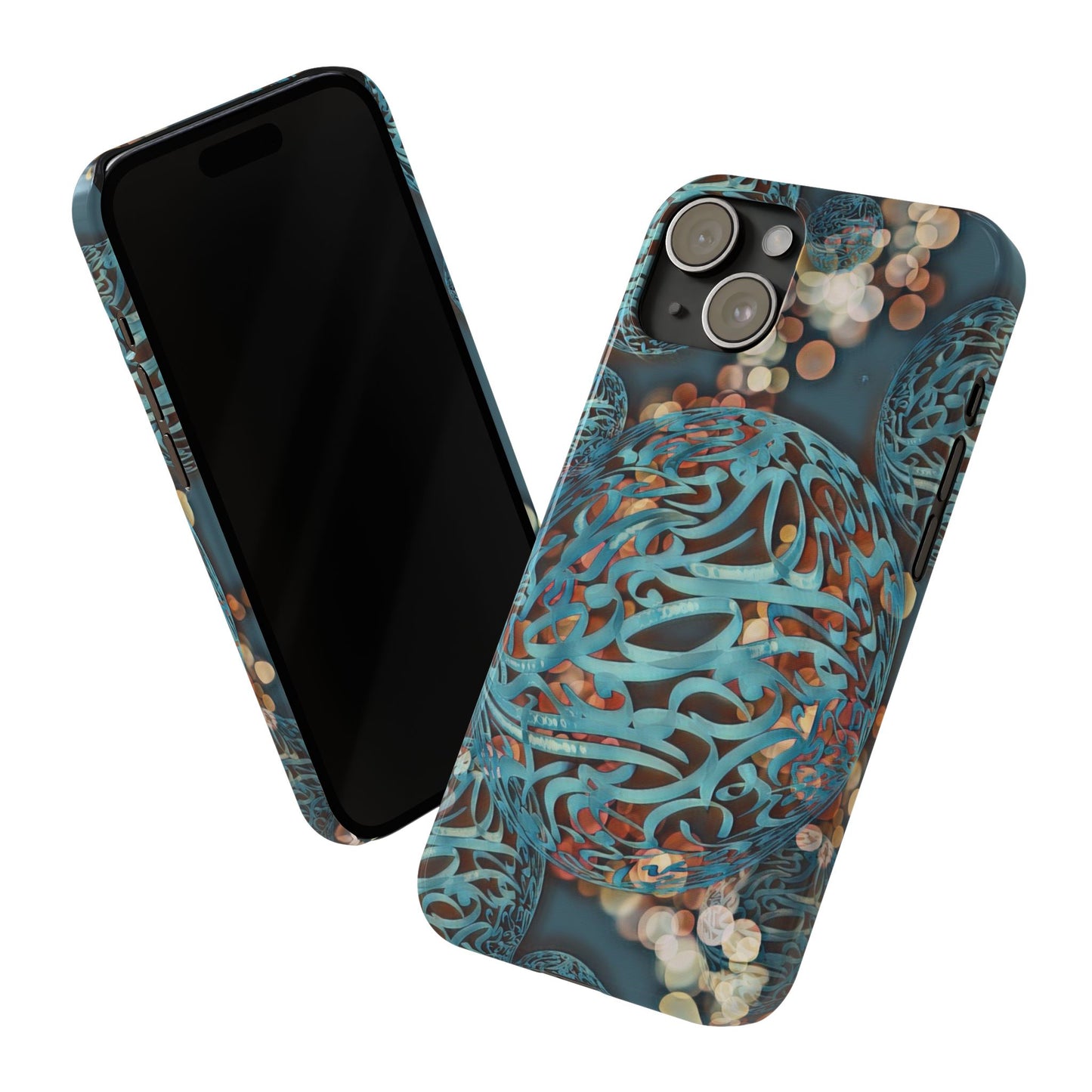 ' Modern Art Slim Phone Case -LOVE